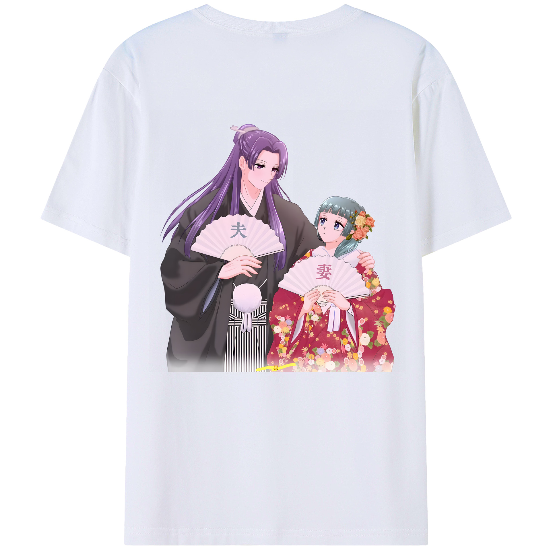 （画像用） 薬屋のひとりごと The Apothecary Diaries 綿100％半袖Tシャツ（背面プリント）