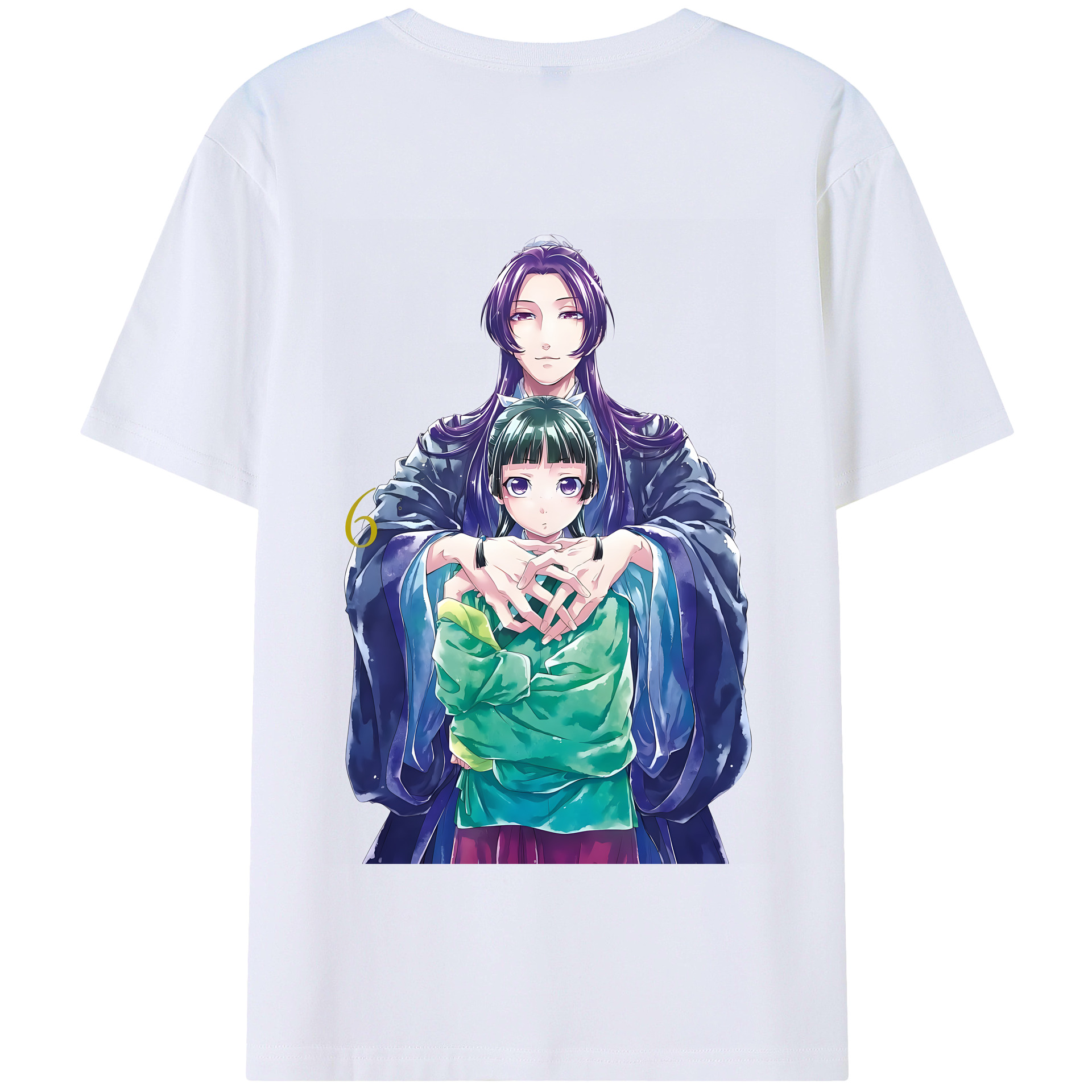 （画像用） 薬屋のひとりごと The Apothecary Diaries 綿100％半袖Tシャツ（背面プリント）