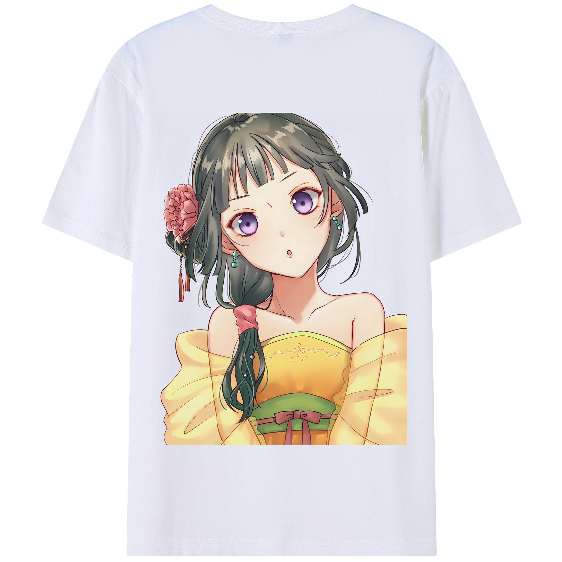 （画像用） 薬屋のひとりごと The Apothecary Diaries 綿100％半袖Tシャツ（背面プリント）