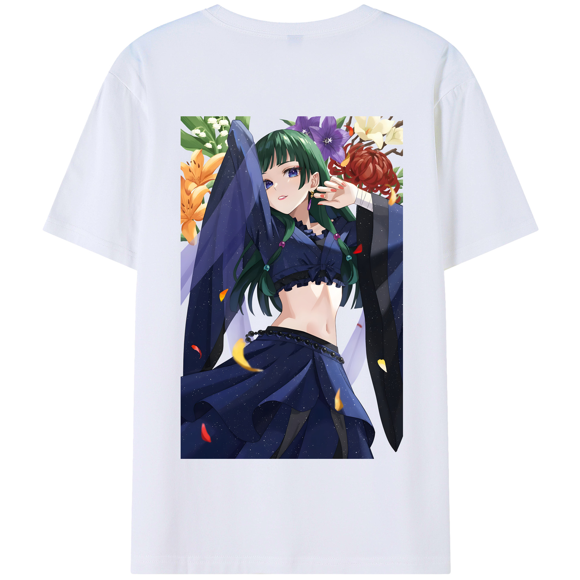 （画像用） 薬屋のひとりごと The Apothecary Diaries 綿100％半袖Tシャツ（背面プリント）