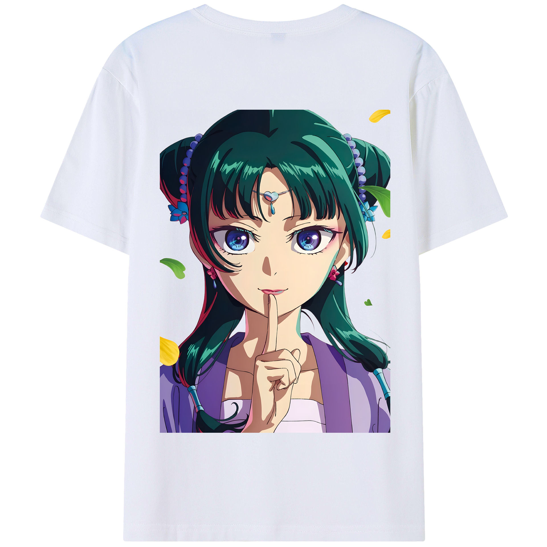 （画像用） 薬屋のひとりごと The Apothecary Diaries 綿100％半袖Tシャツ（背面プリント）