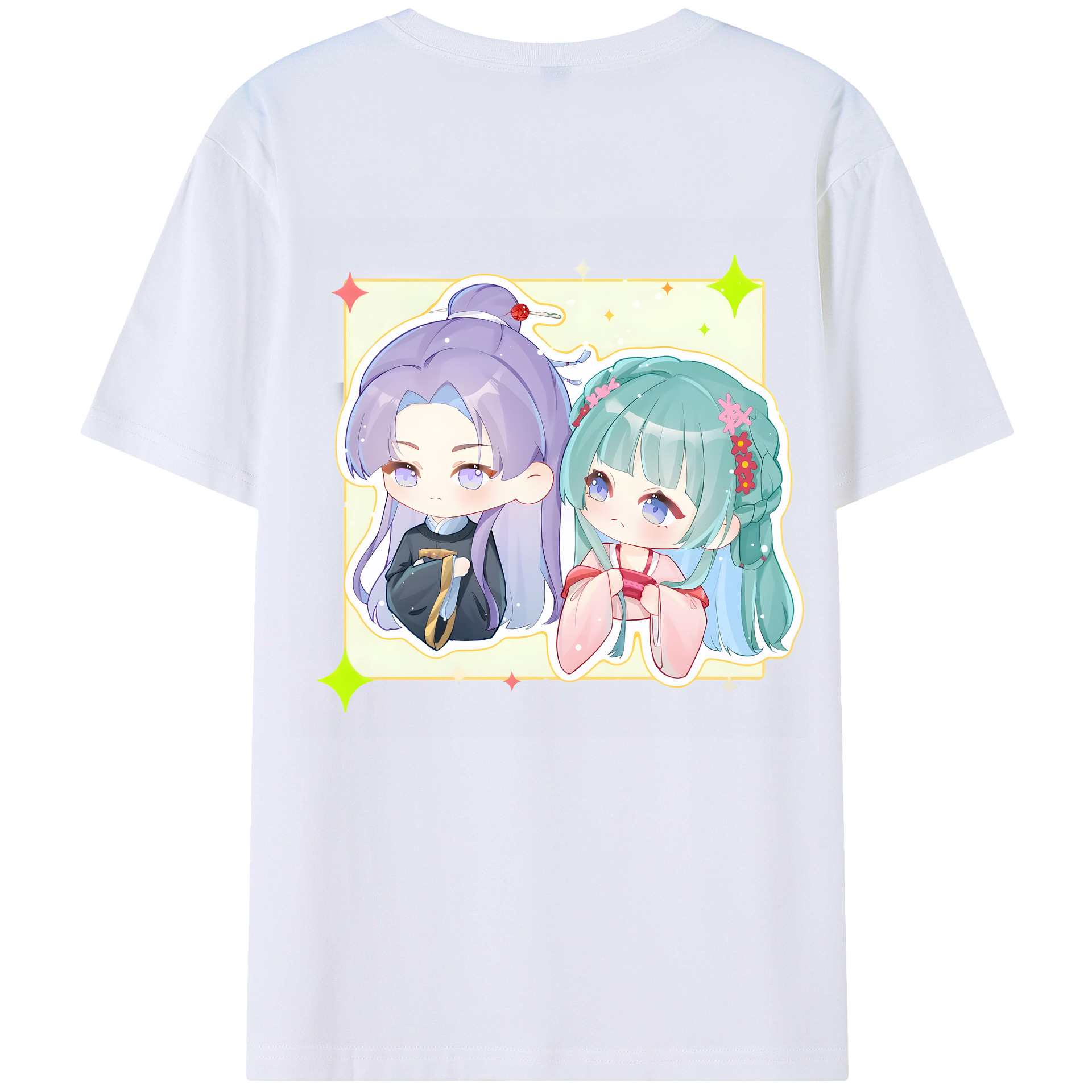 （画像用） 薬屋のひとりごと The Apothecary Diaries 綿100％半袖Tシャツ（背面プリント）