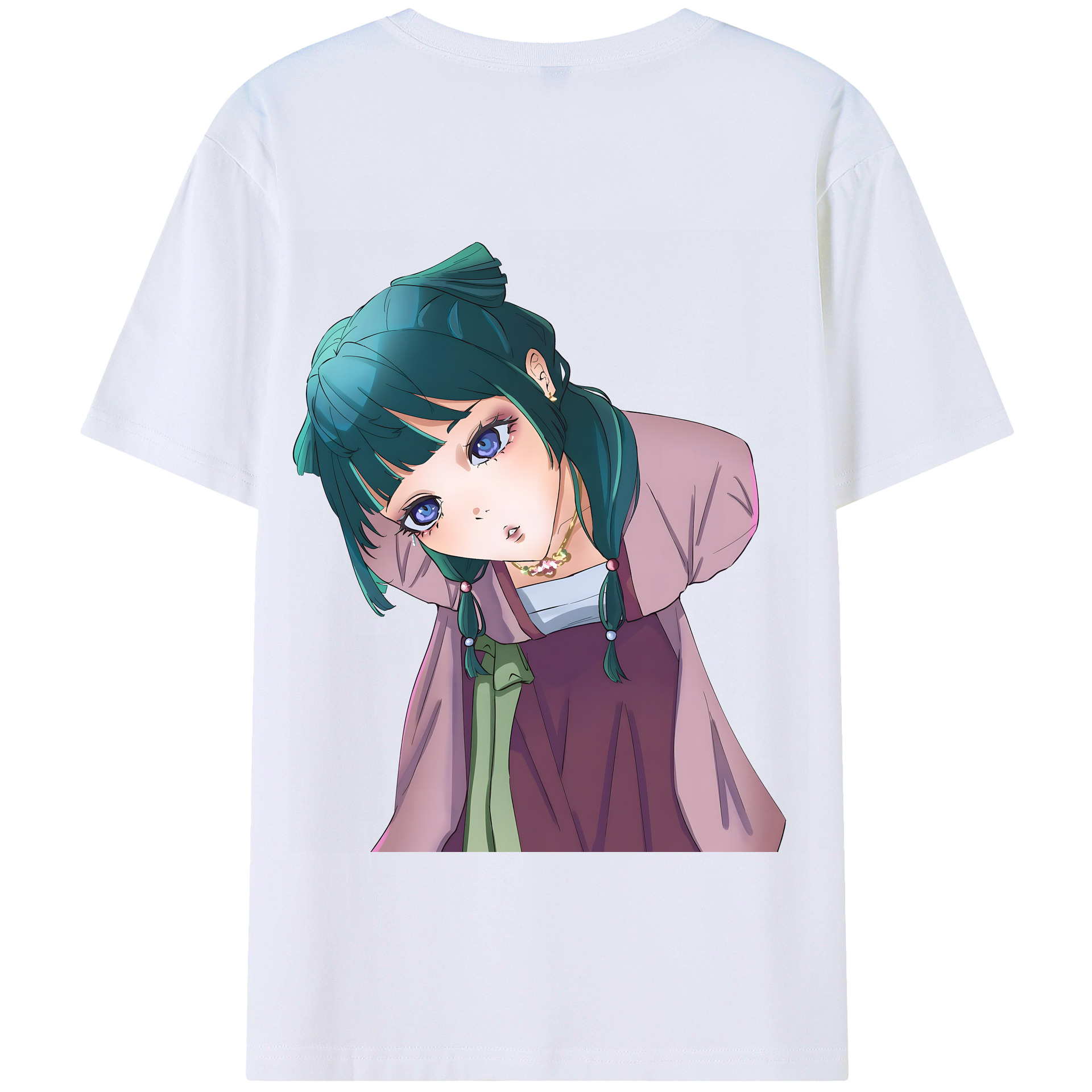 （画像用） 薬屋のひとりごと The Apothecary Diaries 綿100％半袖Tシャツ（背面プリント）