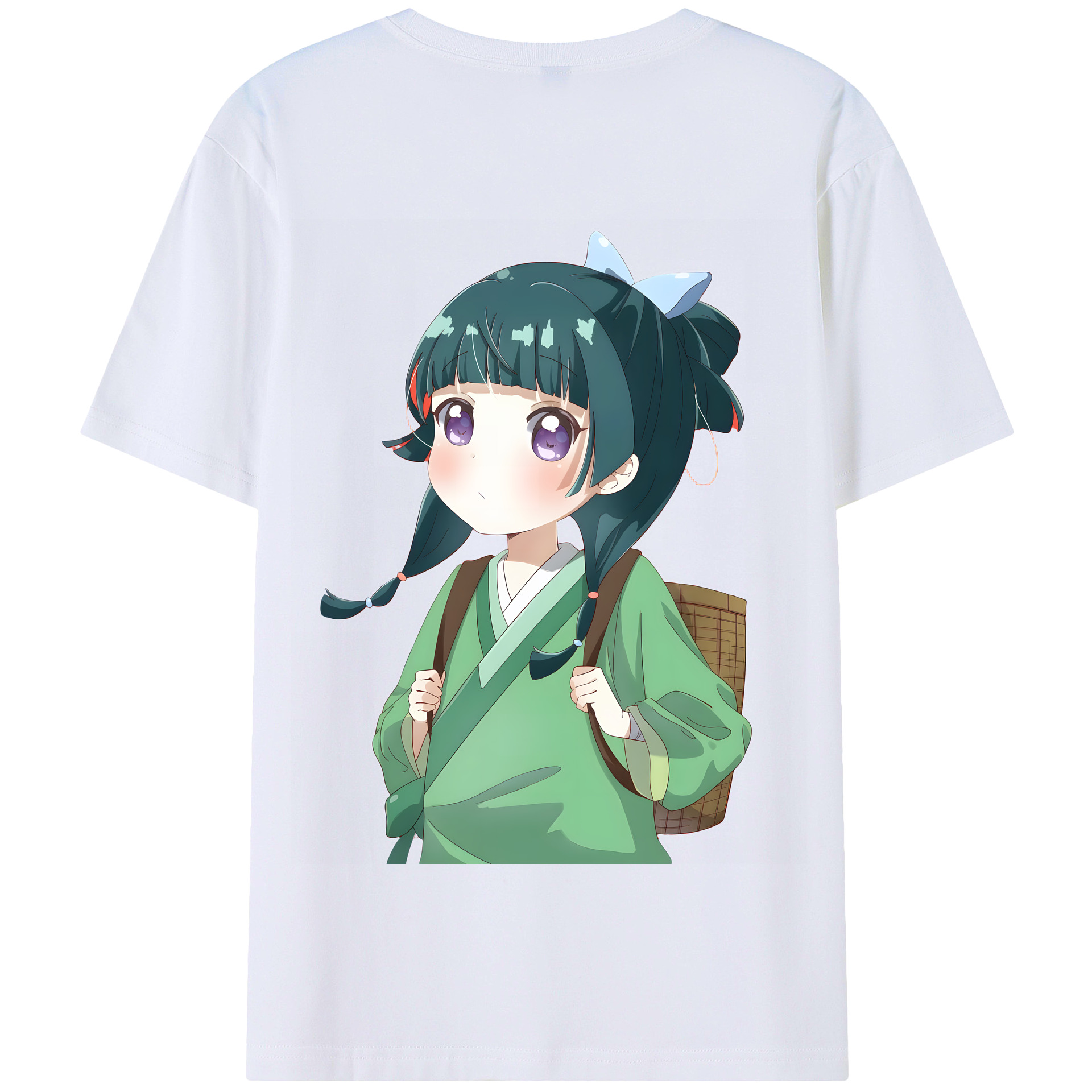 （画像用） 薬屋のひとりごと The Apothecary Diaries 綿100％半袖Tシャツ（背面プリント）