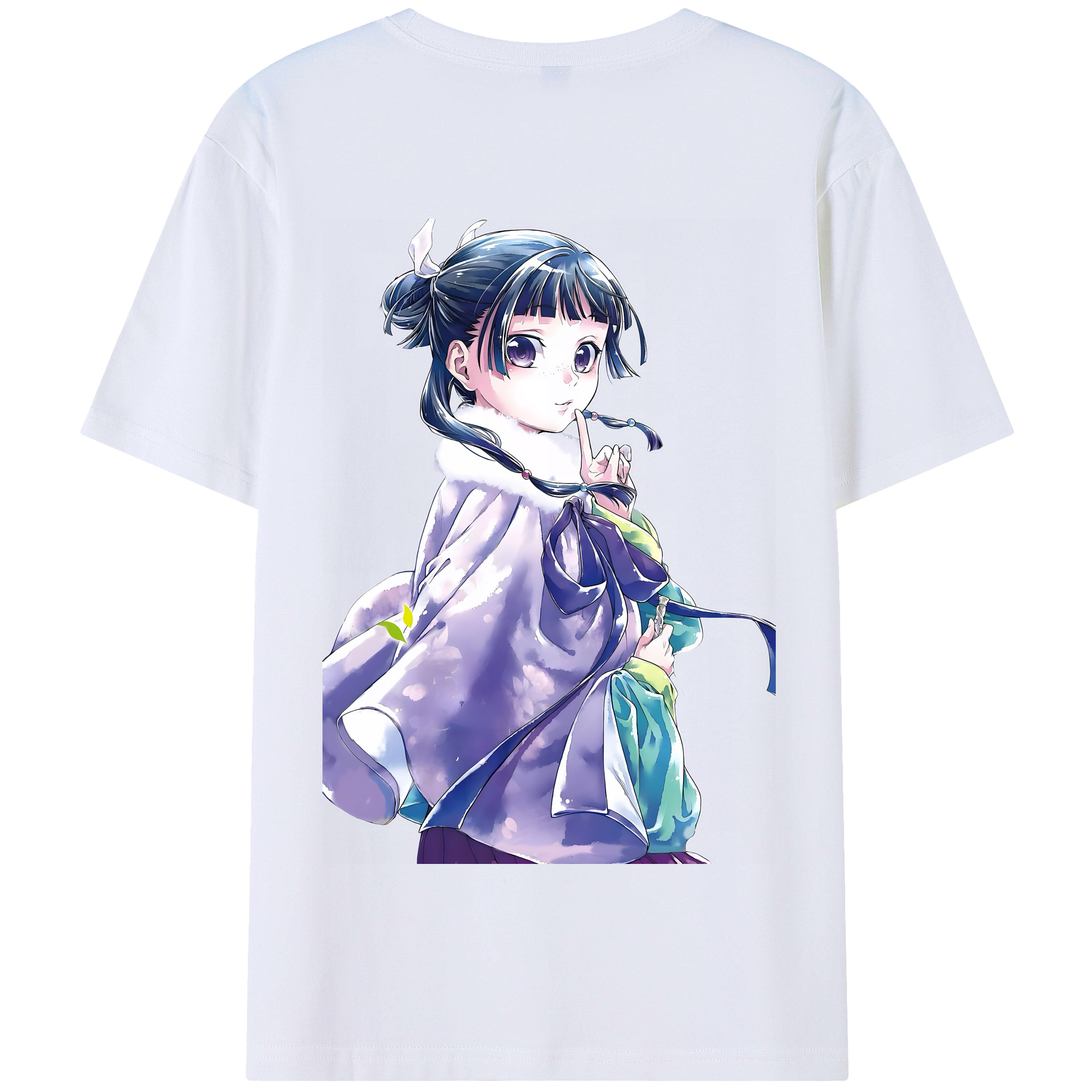 （画像用） 薬屋のひとりごと The Apothecary Diaries 綿100％半袖Tシャツ（背面プリント）