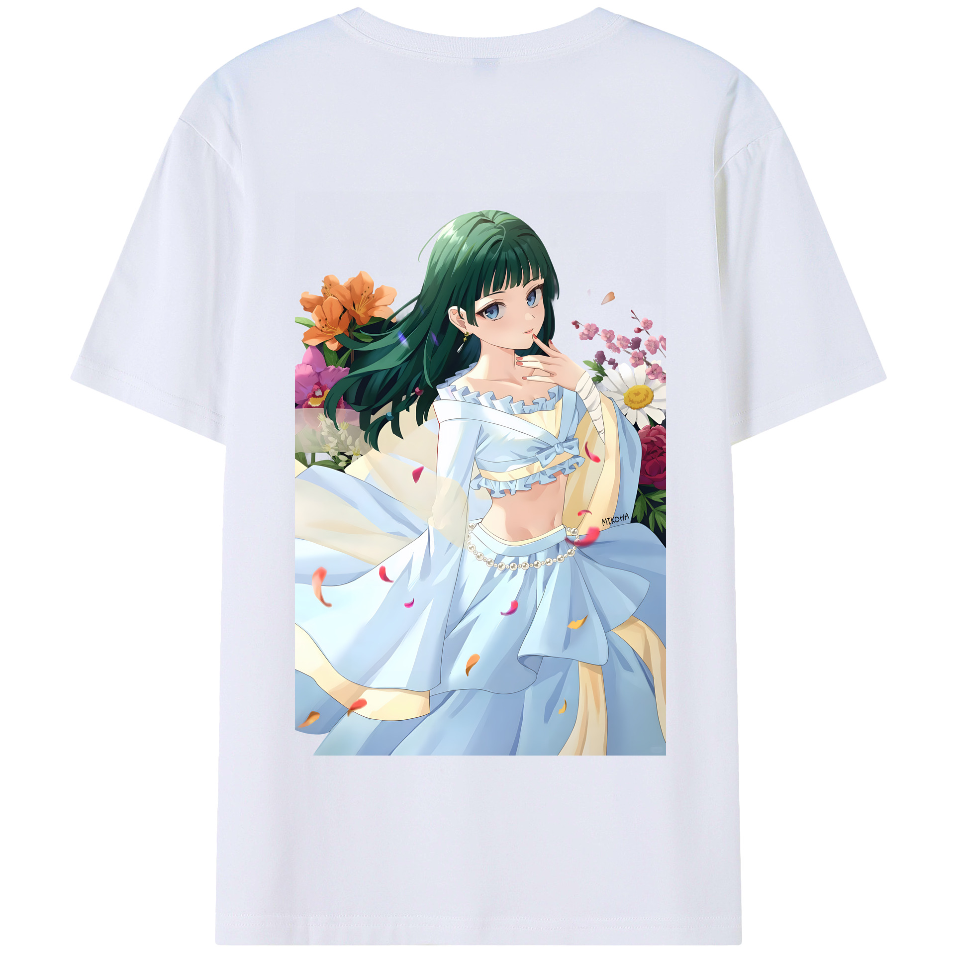 （画像用） 薬屋のひとりごと The Apothecary Diaries 綿100％半袖Tシャツ（背面プリント）