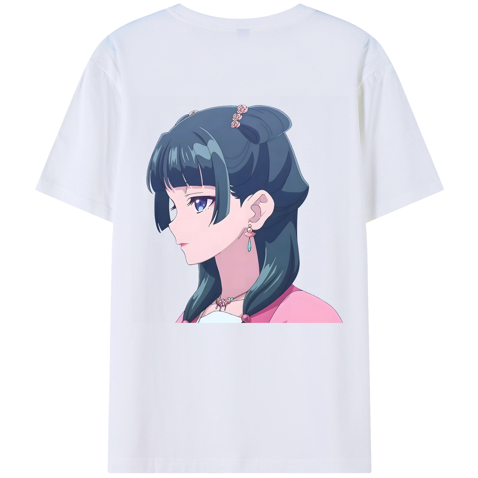 （画像用） 薬屋のひとりごと The Apothecary Diaries 綿100％半袖Tシャツ（背面プリント）