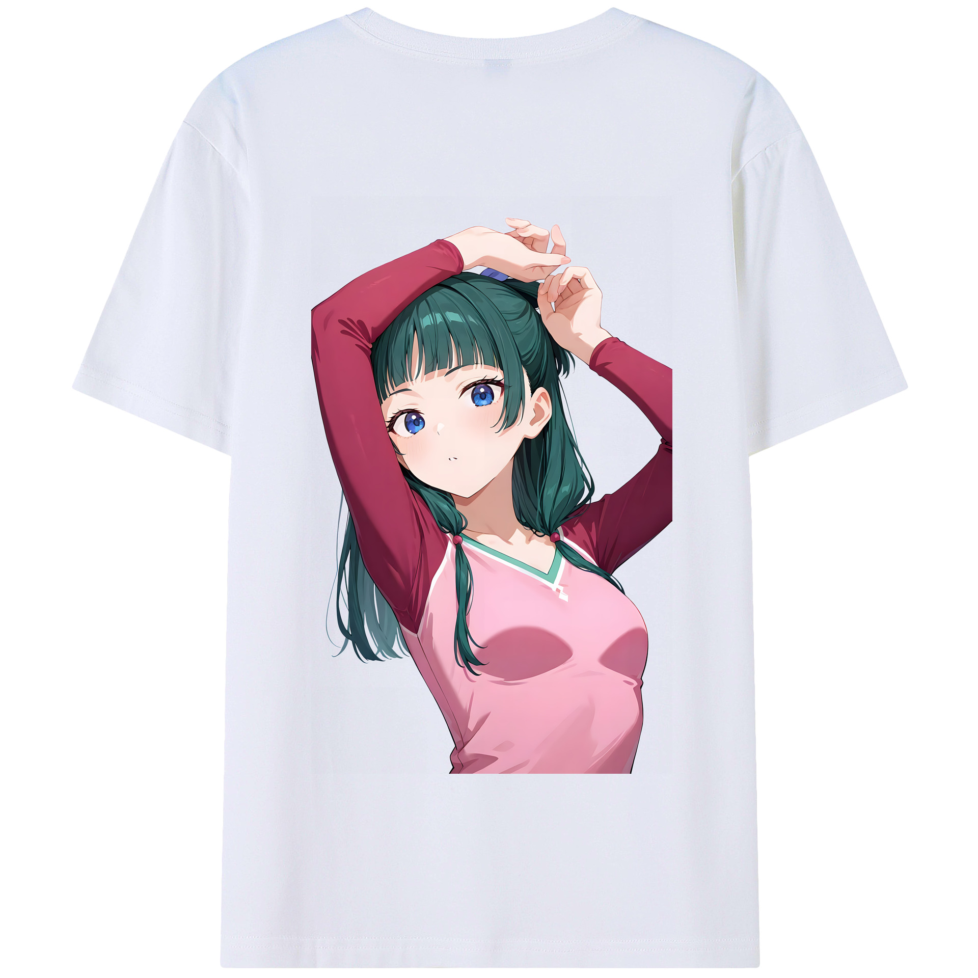 （画像用） 薬屋のひとりごと The Apothecary Diaries 綿100％半袖Tシャツ（背面プリント）