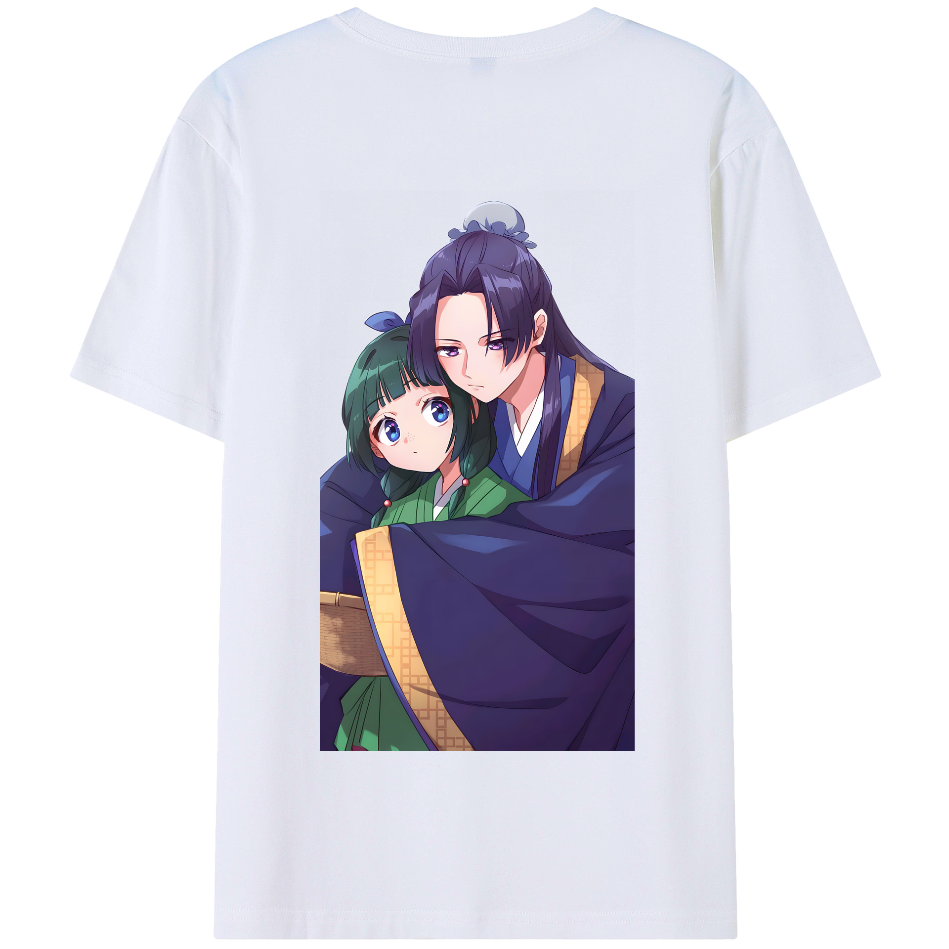 （画像用） 薬屋のひとりごと The Apothecary Diaries 綿100％半袖Tシャツ（背面プリント）