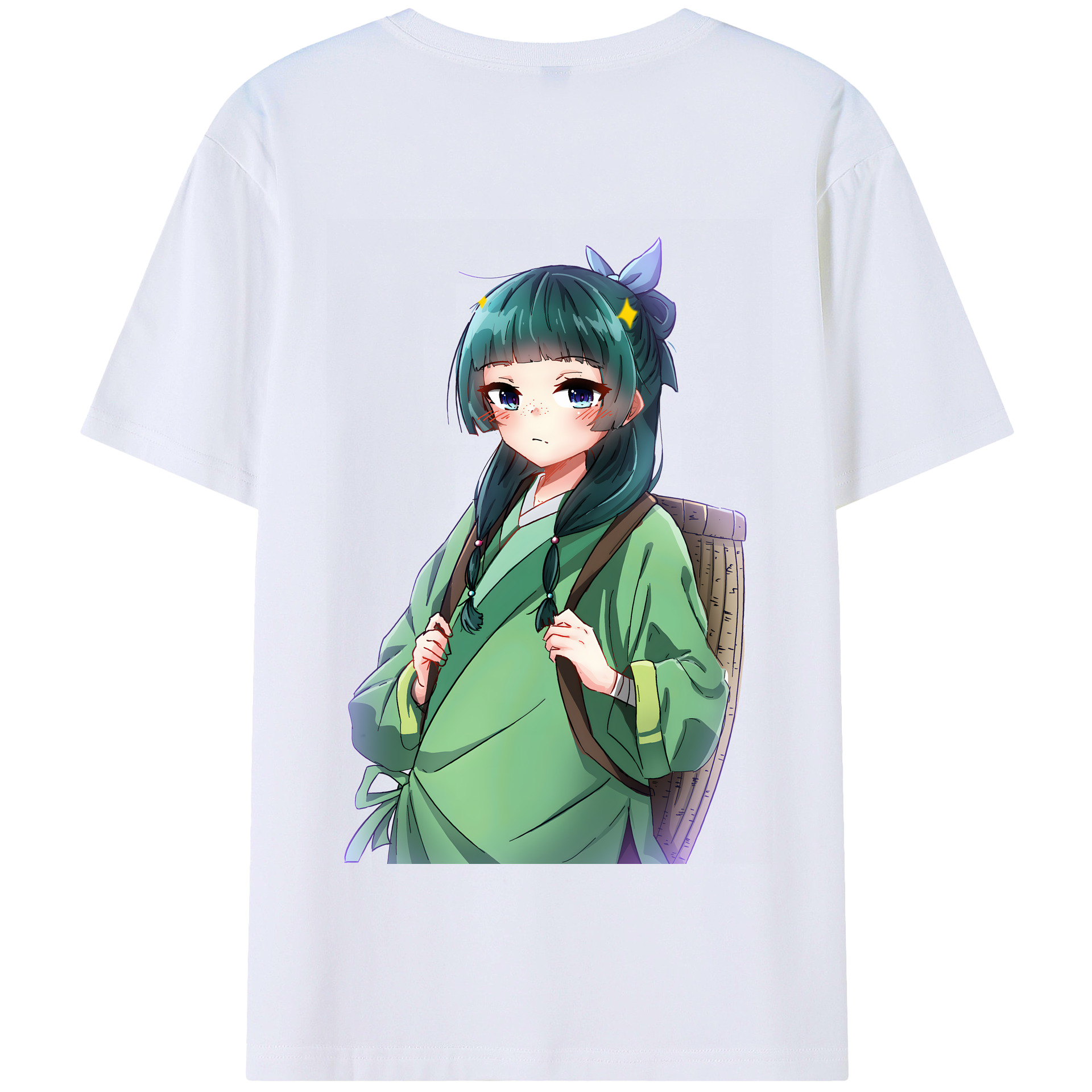 （画像用） 薬屋のひとりごと The Apothecary Diaries 綿100％半袖Tシャツ（背面プリント）