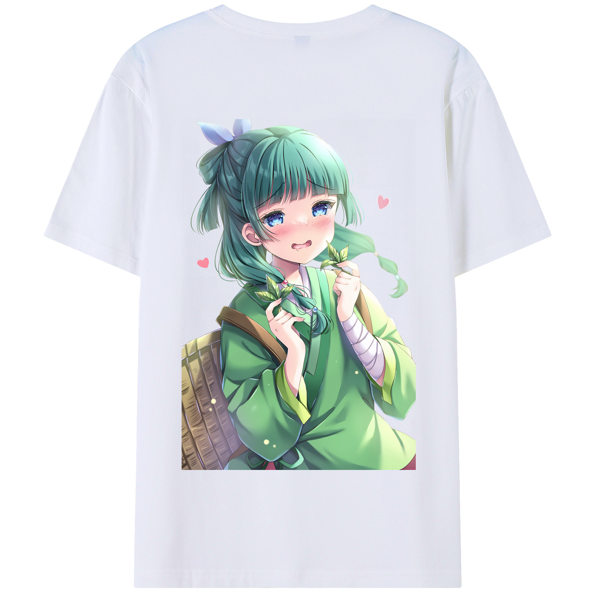 （画像用） 薬屋のひとりごと The Apothecary Diaries 綿100％半袖Tシャツ（背面プリント）