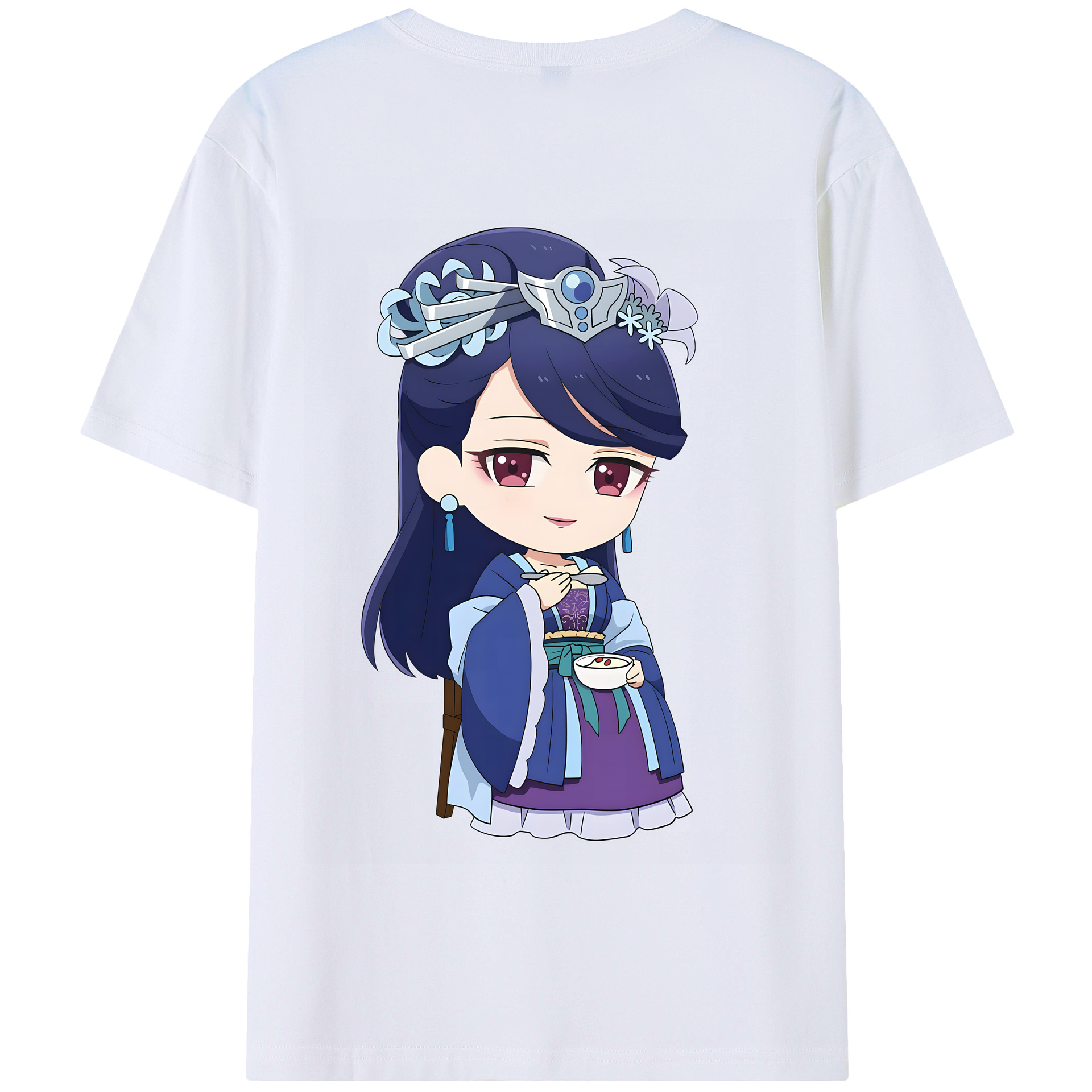 （画像用） 薬屋のひとりごと The Apothecary Diaries 綿100％半袖Tシャツ（背面プリント）