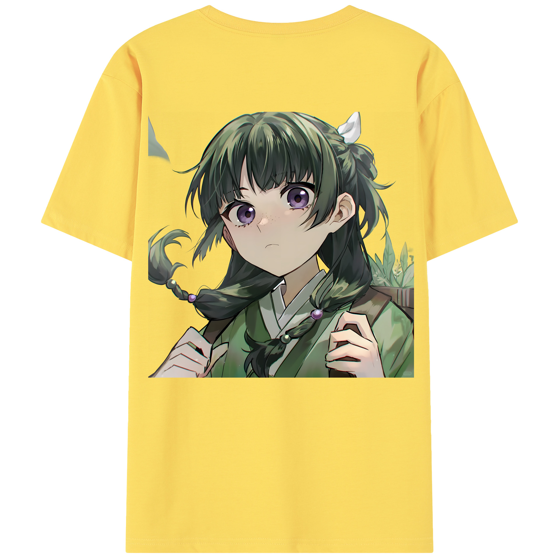 （画像用） 薬屋のひとりごと The Apothecary Diaries 綿100％半袖Tシャツ（背面プリント）