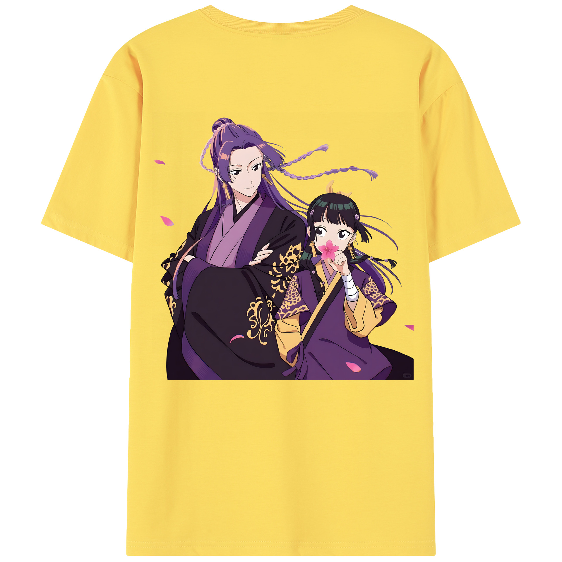 （画像用） 薬屋のひとりごと The Apothecary Diaries 綿100％半袖Tシャツ（背面プリント）