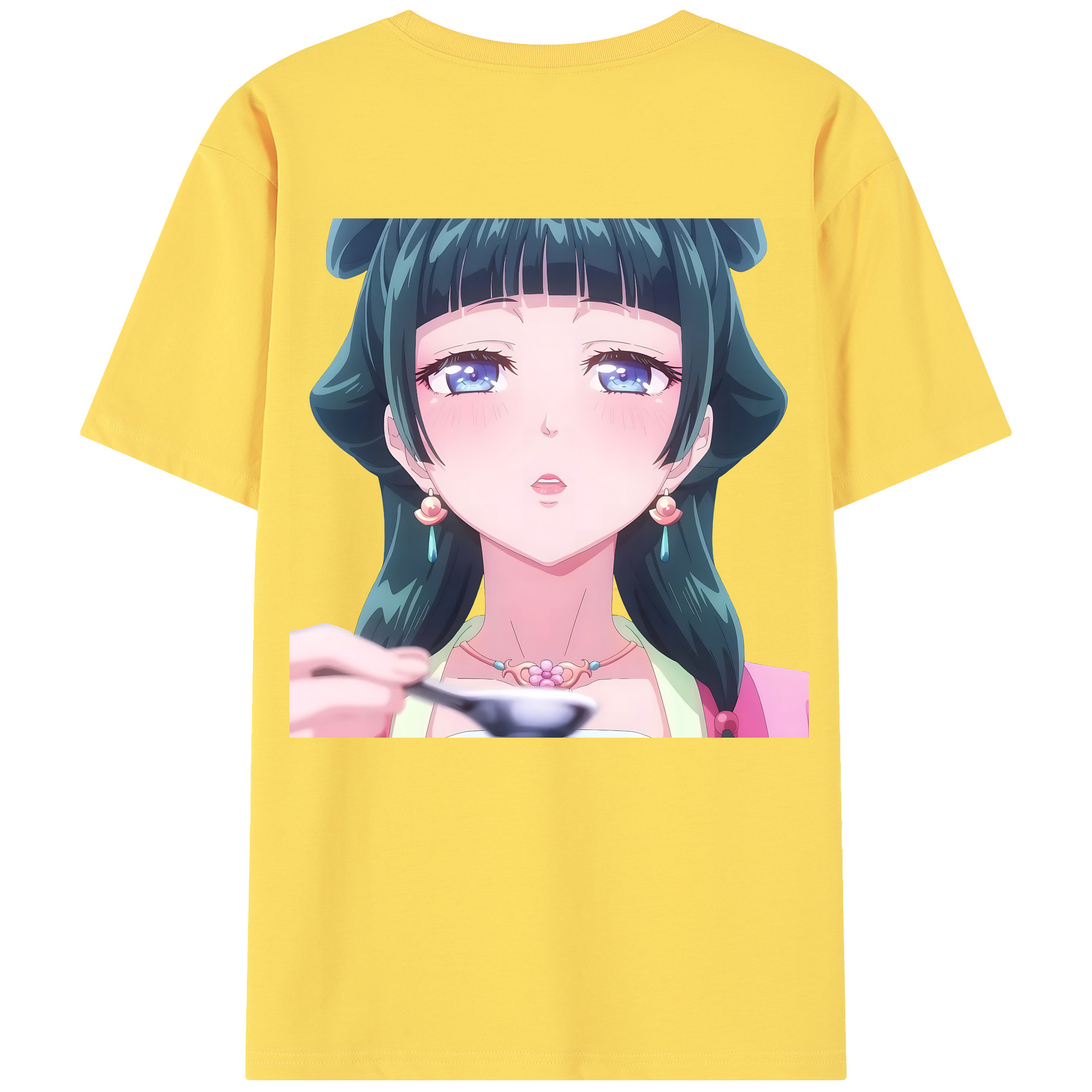 （画像用） 薬屋のひとりごと The Apothecary Diaries 綿100％半袖Tシャツ（背面プリント）