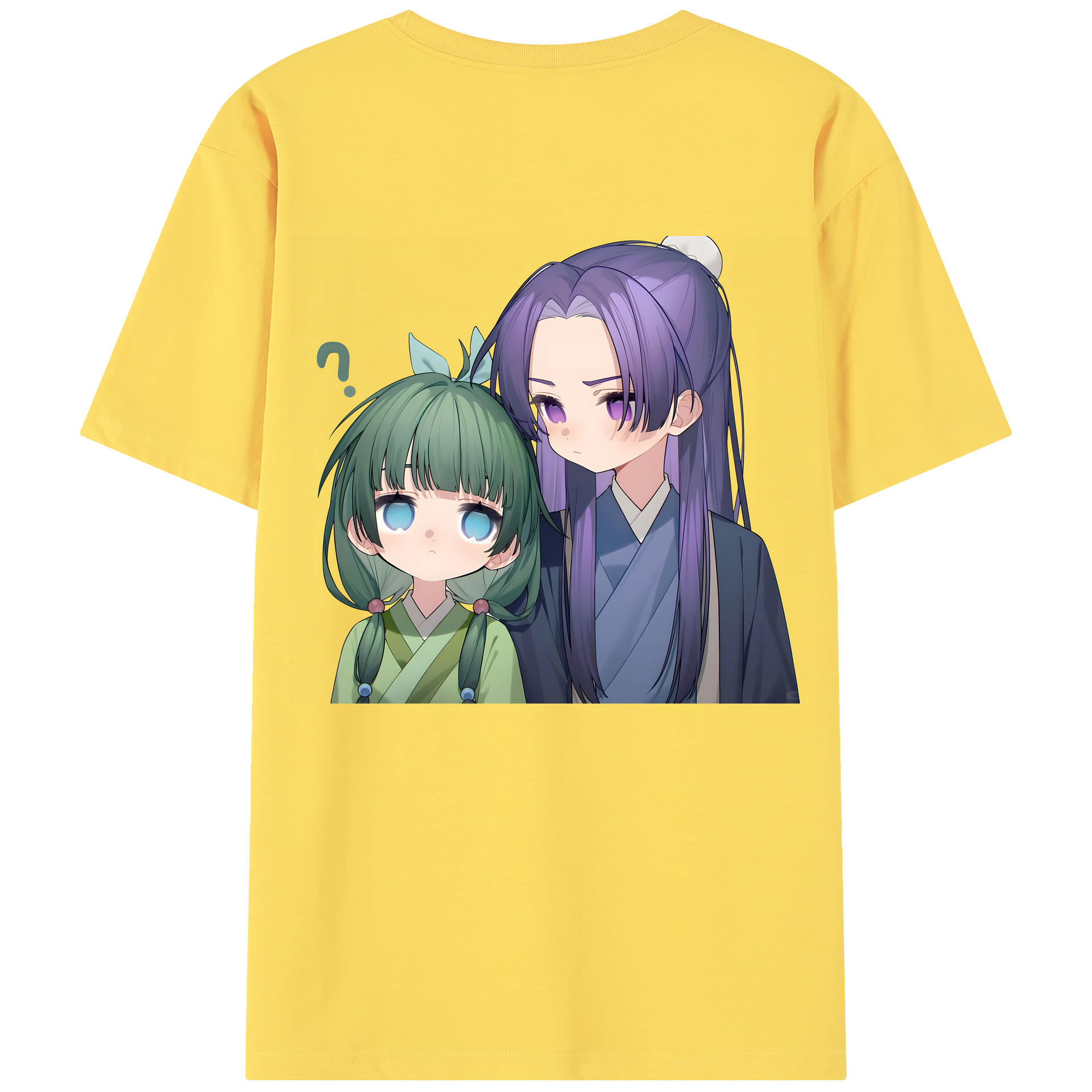 （画像用） 薬屋のひとりごと The Apothecary Diaries 綿100％半袖Tシャツ（背面プリント）