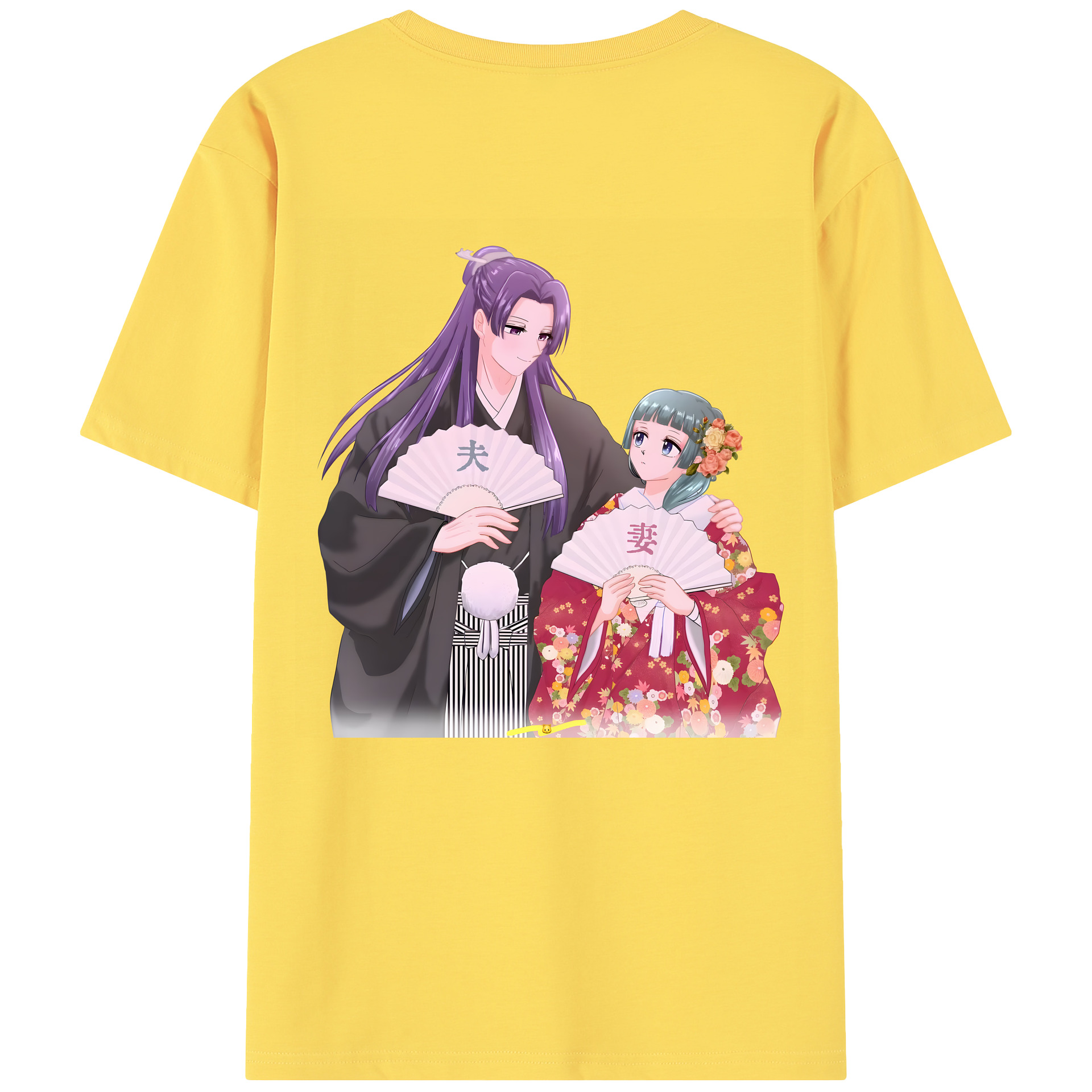 （画像用） 薬屋のひとりごと The Apothecary Diaries 綿100％半袖Tシャツ（背面プリント）