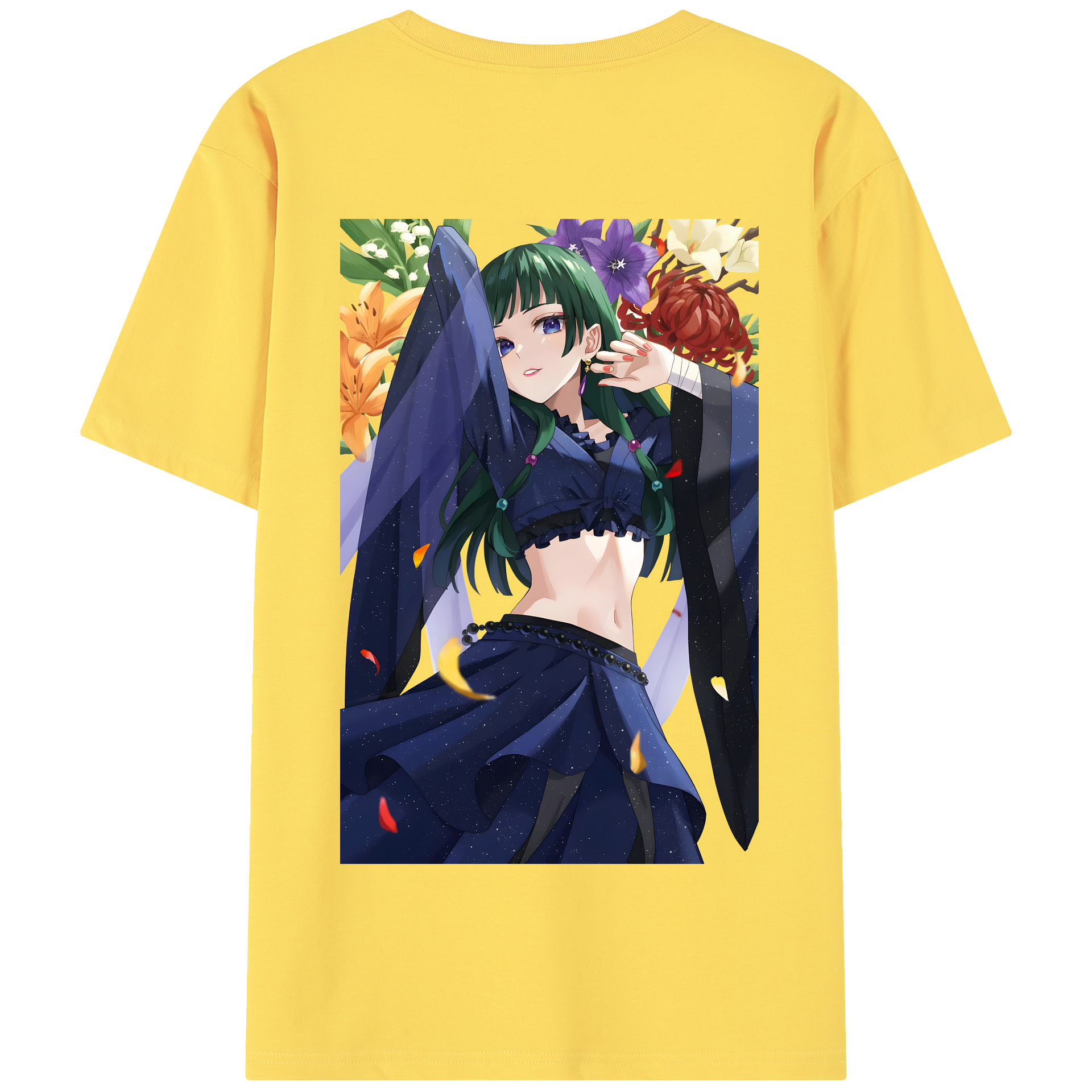 （画像用） 薬屋のひとりごと The Apothecary Diaries 綿100％半袖Tシャツ（背面プリント）
