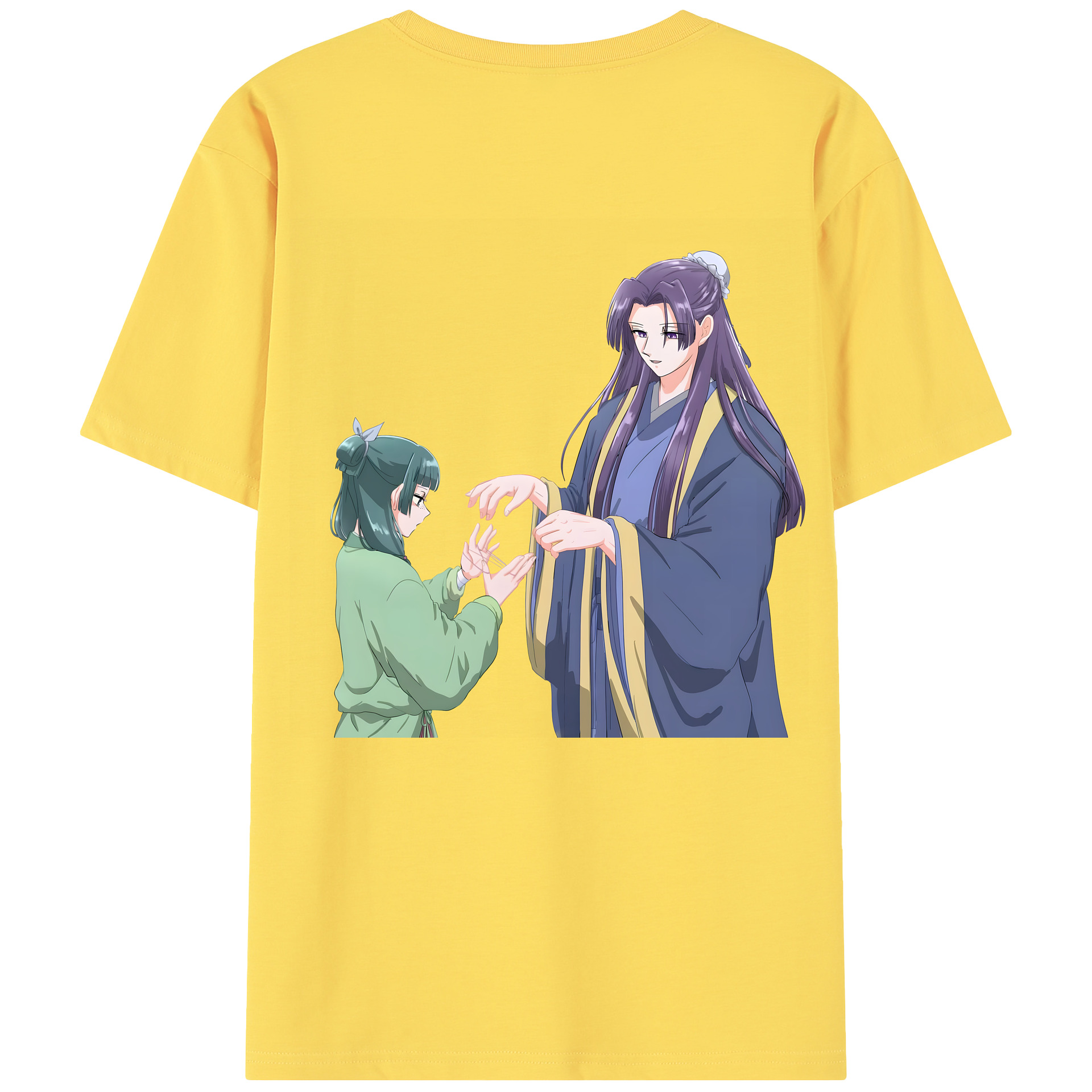 （画像用） 薬屋のひとりごと The Apothecary Diaries 綿100％半袖Tシャツ（背面プリント）