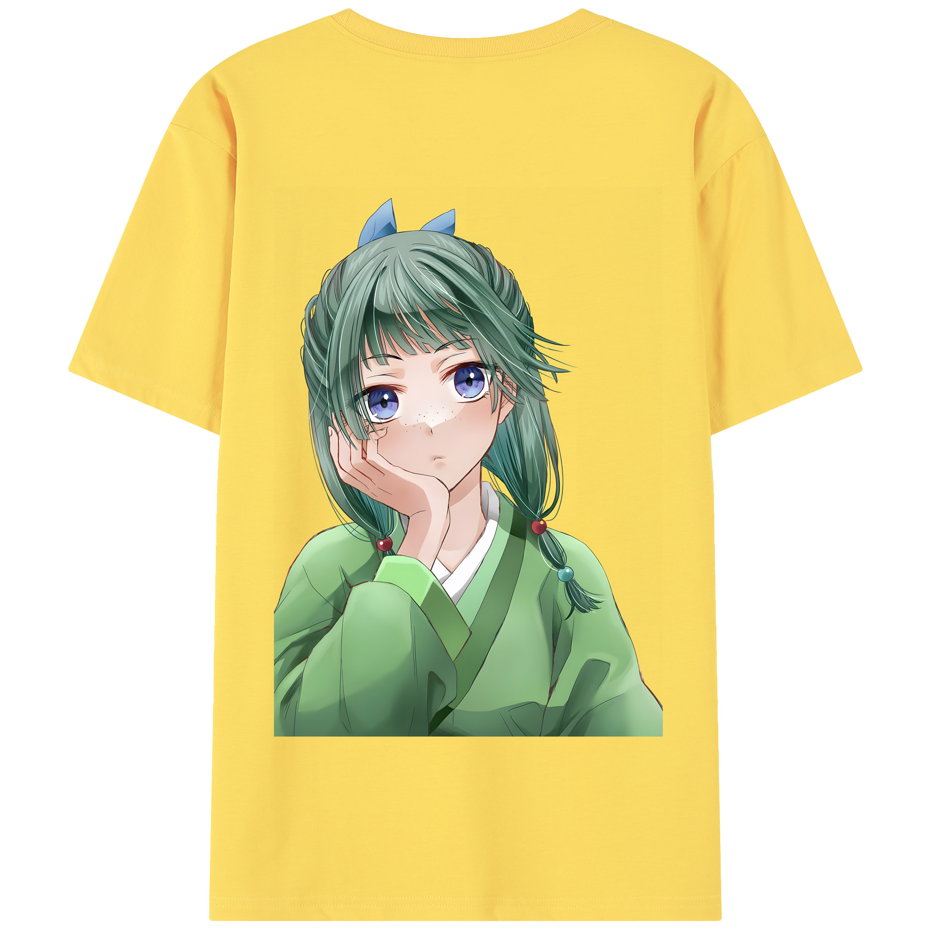 （画像用） 薬屋のひとりごと The Apothecary Diaries 綿100％半袖Tシャツ（背面プリント）