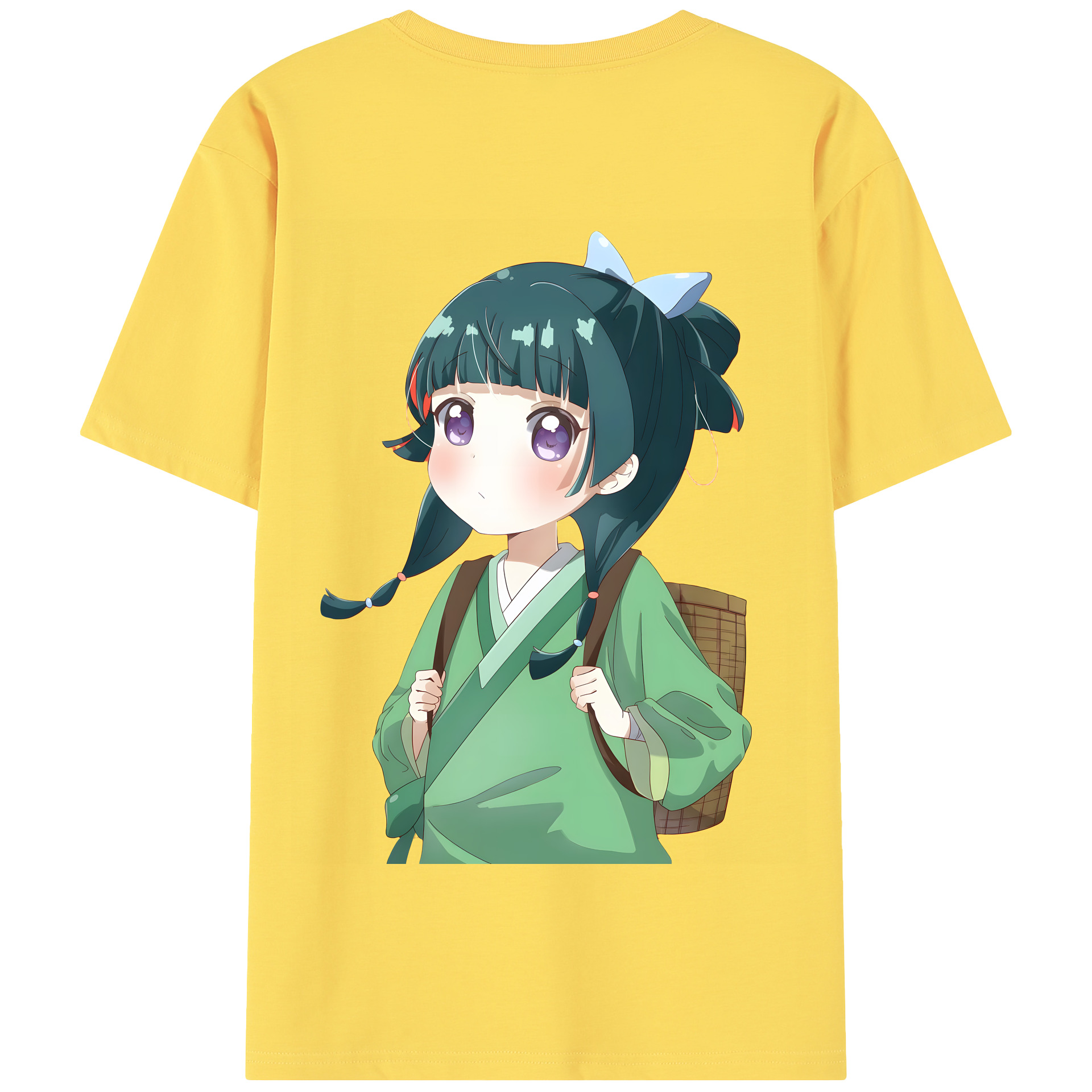 （画像用） 薬屋のひとりごと The Apothecary Diaries 綿100％半袖Tシャツ（背面プリント）