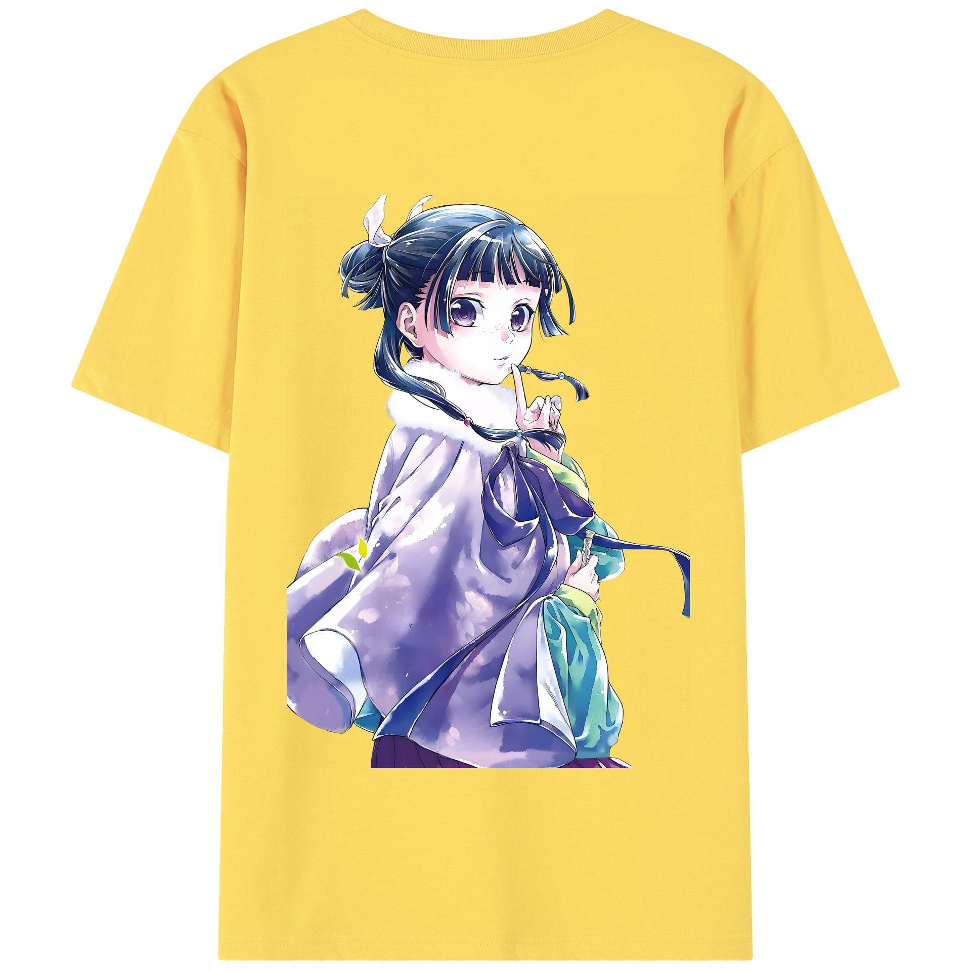 （画像用） 薬屋のひとりごと The Apothecary Diaries 綿100％半袖Tシャツ（背面プリント）