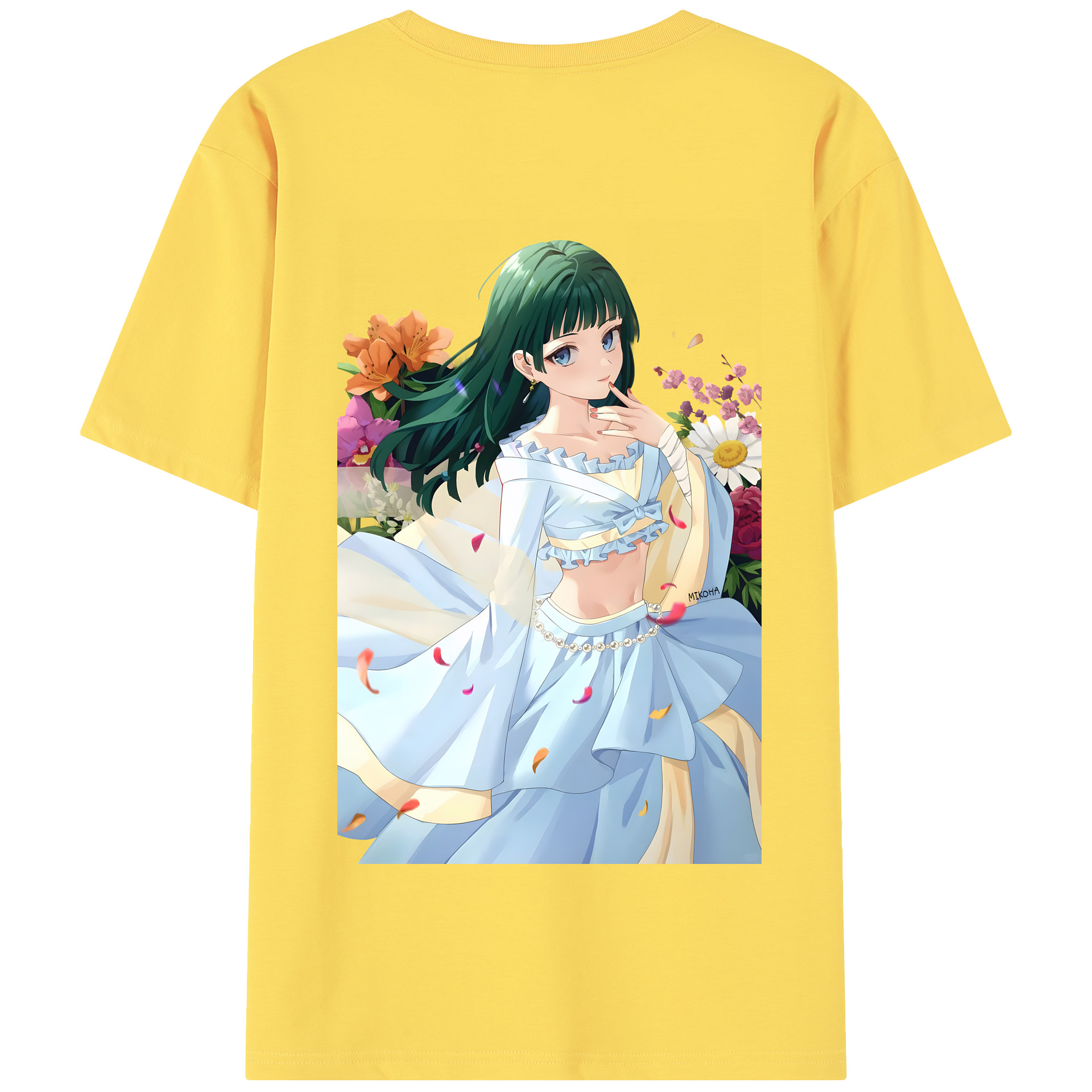 （画像用） 薬屋のひとりごと The Apothecary Diaries 綿100％半袖Tシャツ（背面プリント）