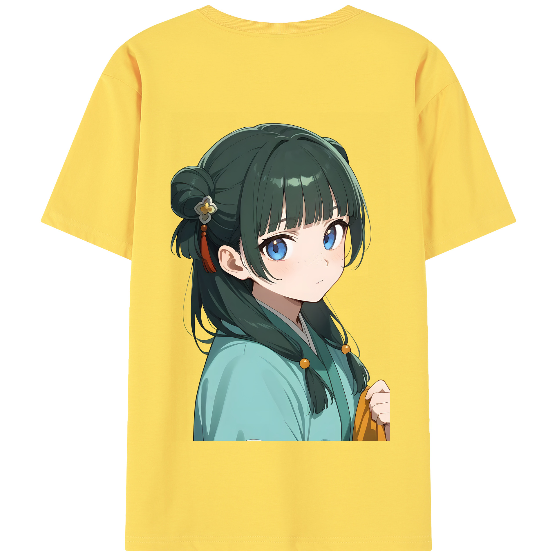 （画像用） 薬屋のひとりごと The Apothecary Diaries 綿100％半袖Tシャツ（背面プリント）