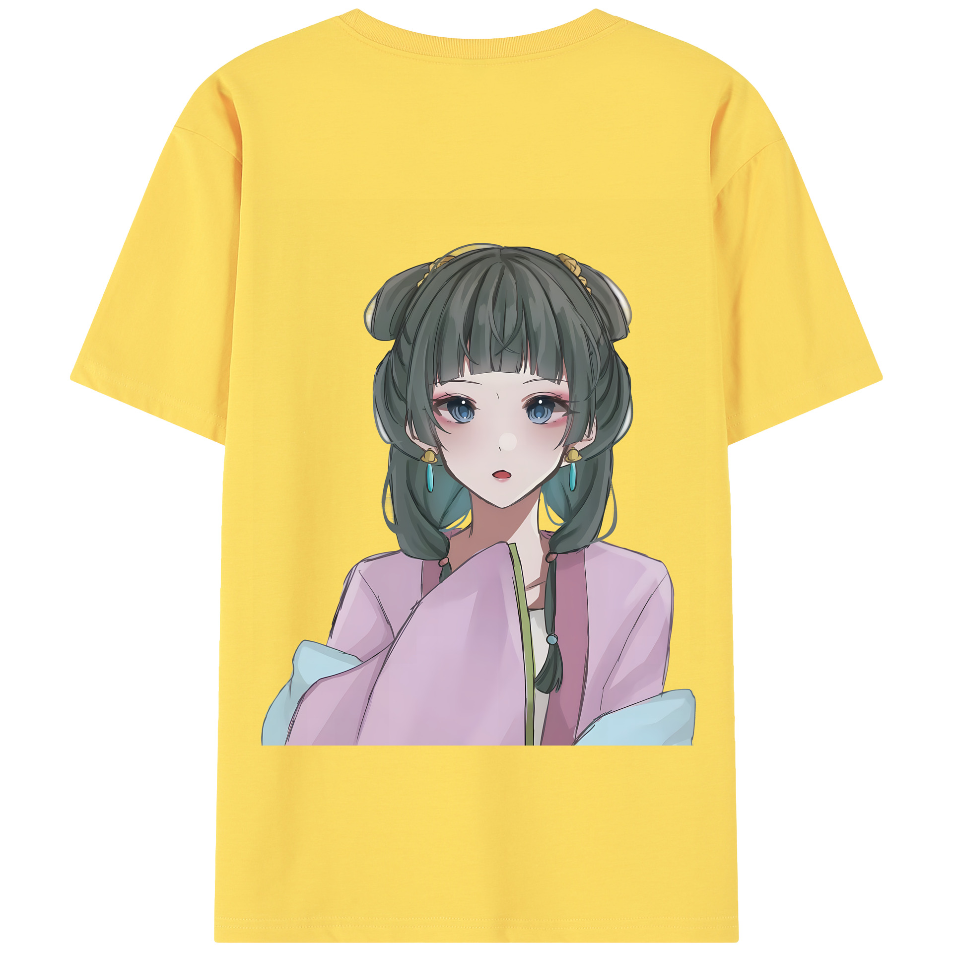 （画像用） 薬屋のひとりごと The Apothecary Diaries 綿100％半袖Tシャツ（背面プリント）