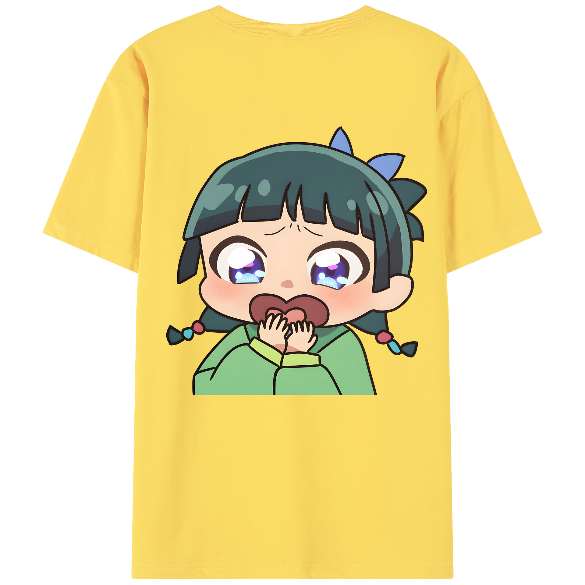 （画像用） 薬屋のひとりごと The Apothecary Diaries 綿100％半袖Tシャツ（背面プリント）