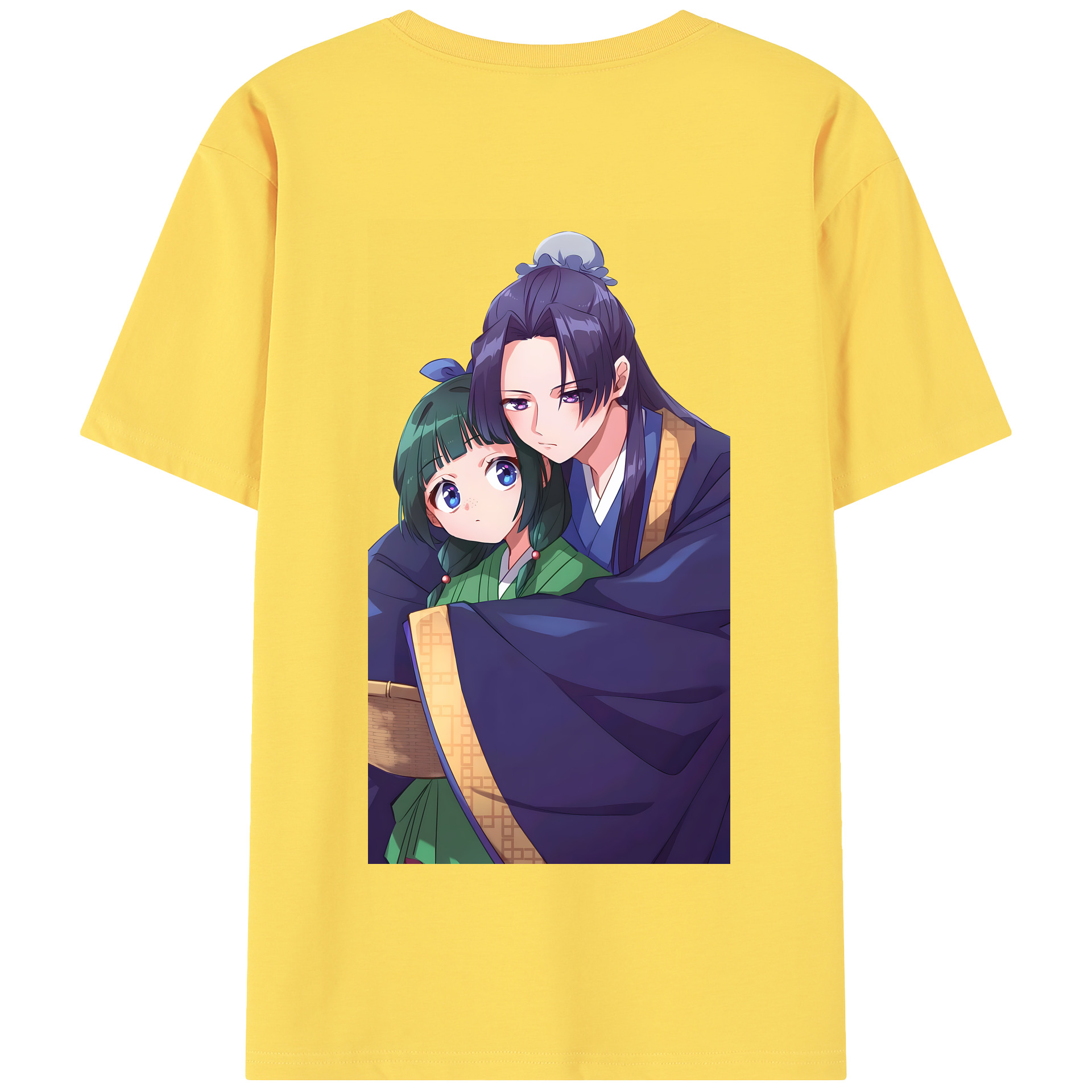（画像用） 薬屋のひとりごと The Apothecary Diaries 綿100％半袖Tシャツ（背面プリント）