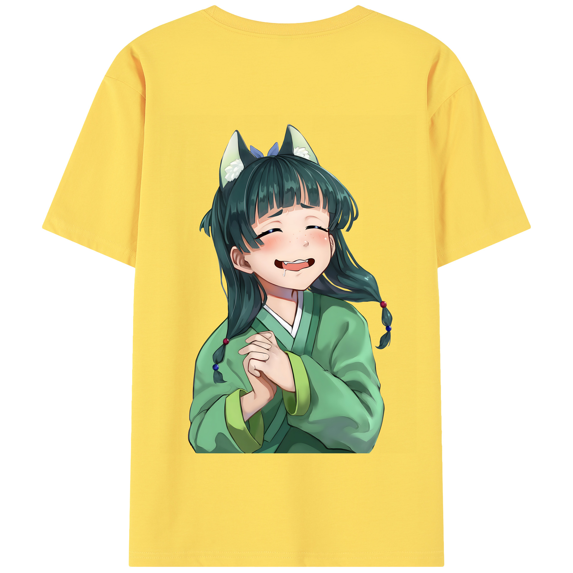 （画像用） 薬屋のひとりごと The Apothecary Diaries 綿100％半袖Tシャツ（背面プリント）
