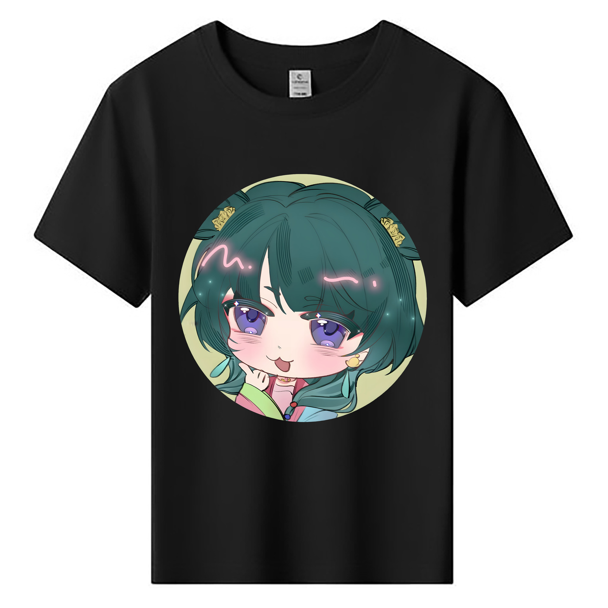 （画像用） 薬屋のひとりごと The Apothecary Diaries 綿100％キッズTシャツ（フロントプリント）