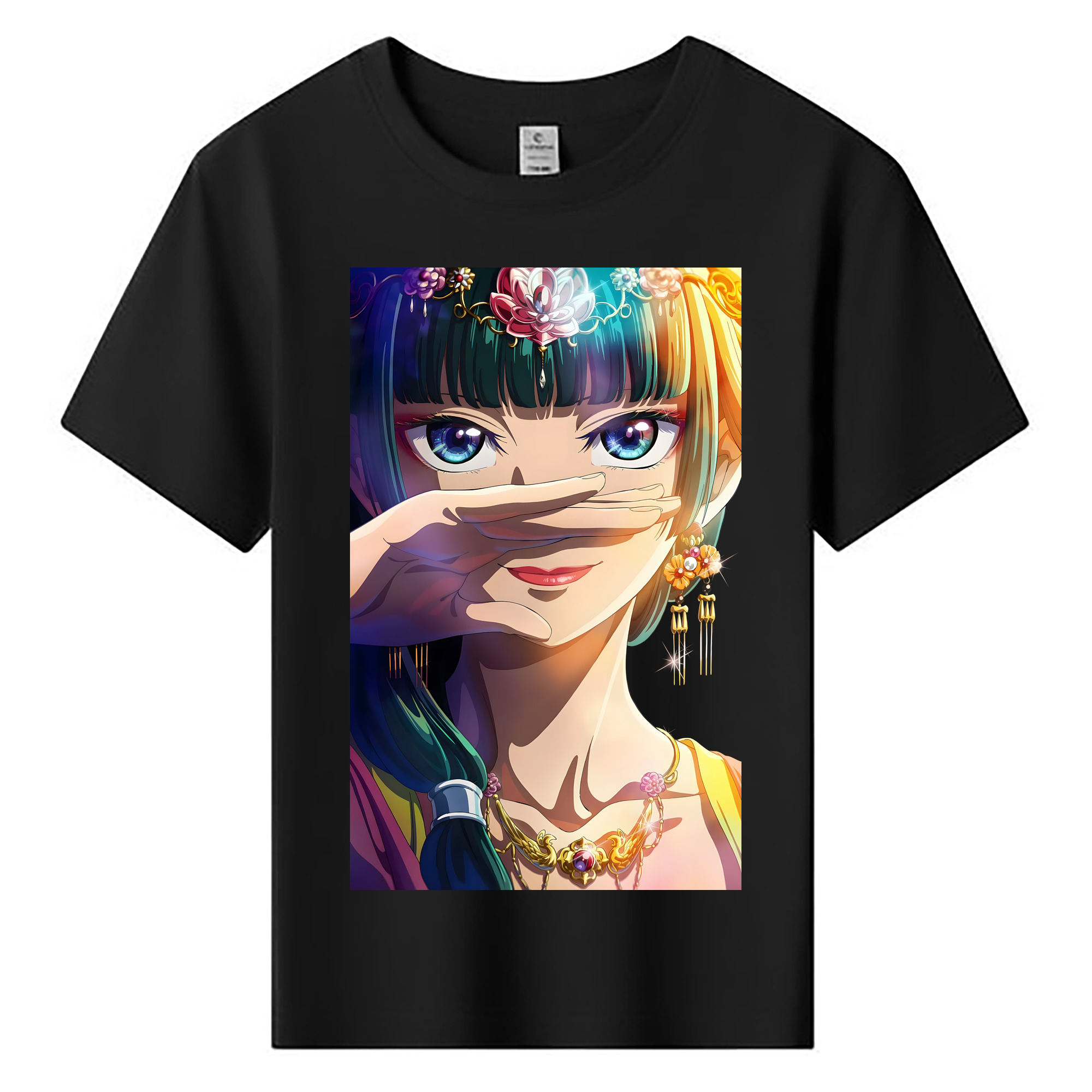 （画像用） 薬屋のひとりごと The Apothecary Diaries 綿100％キッズTシャツ（フロントプリント）