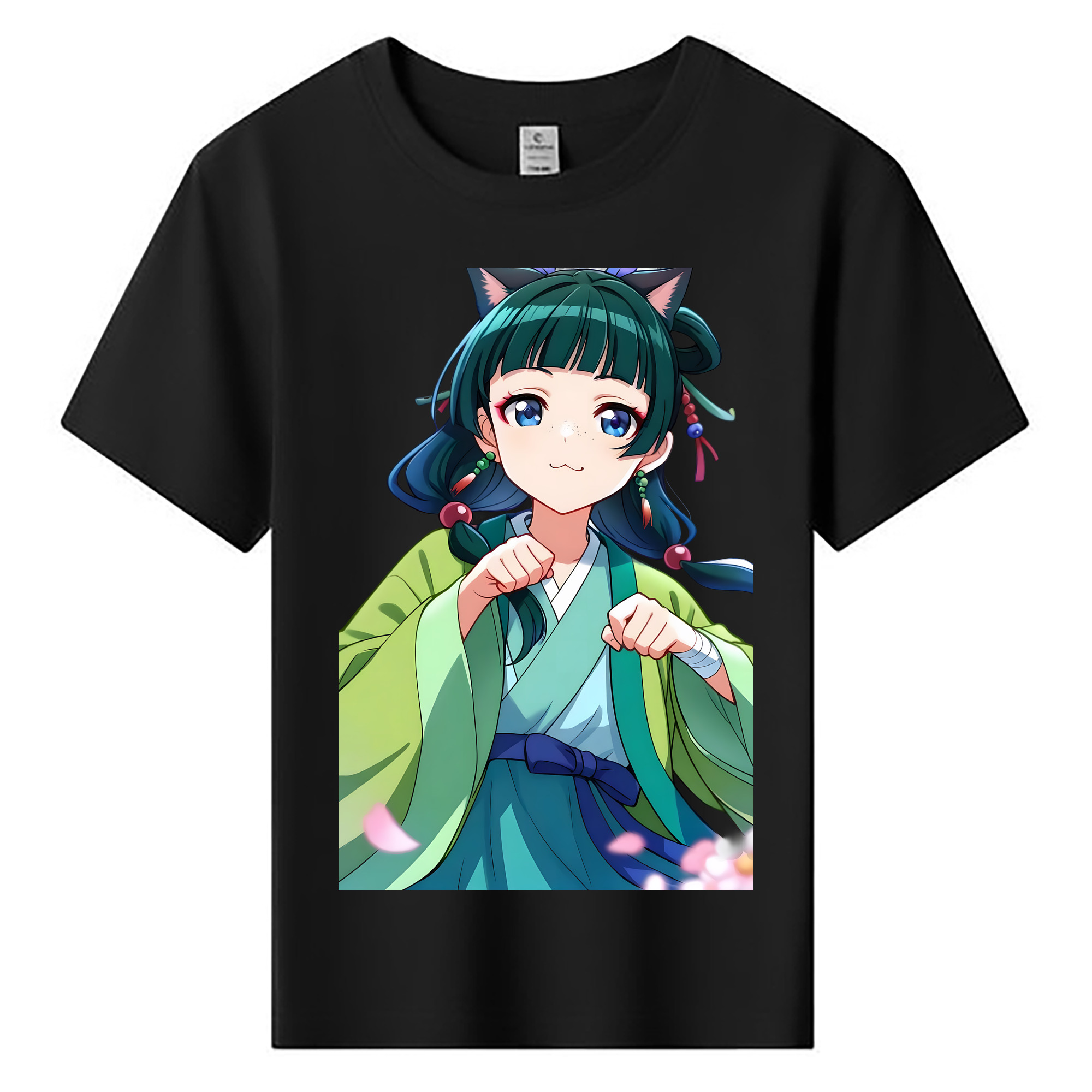 （画像用） 薬屋のひとりごと The Apothecary Diaries 綿100％キッズTシャツ（フロントプリント）