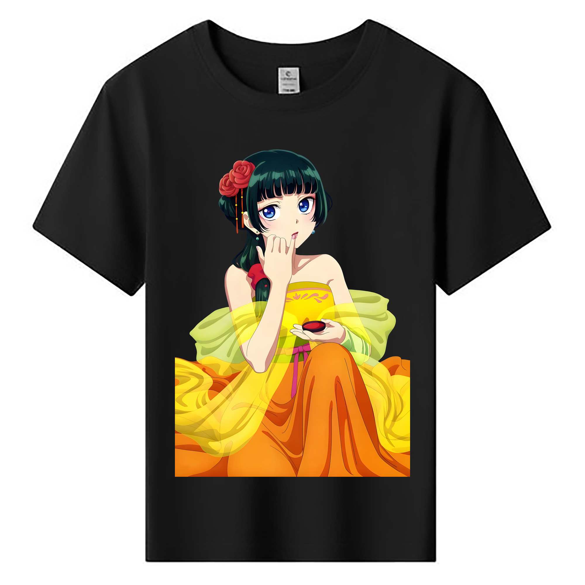 （画像用） 薬屋のひとりごと The Apothecary Diaries 綿100％キッズTシャツ（フロントプリント）