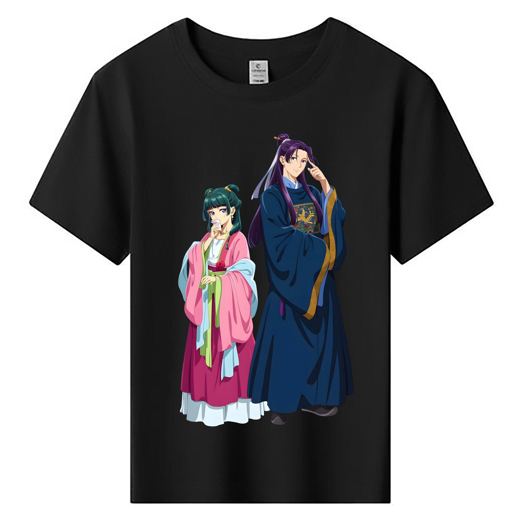 （画像用） 薬屋のひとりごと The Apothecary Diaries 綿100％キッズTシャツ（フロントプリント）