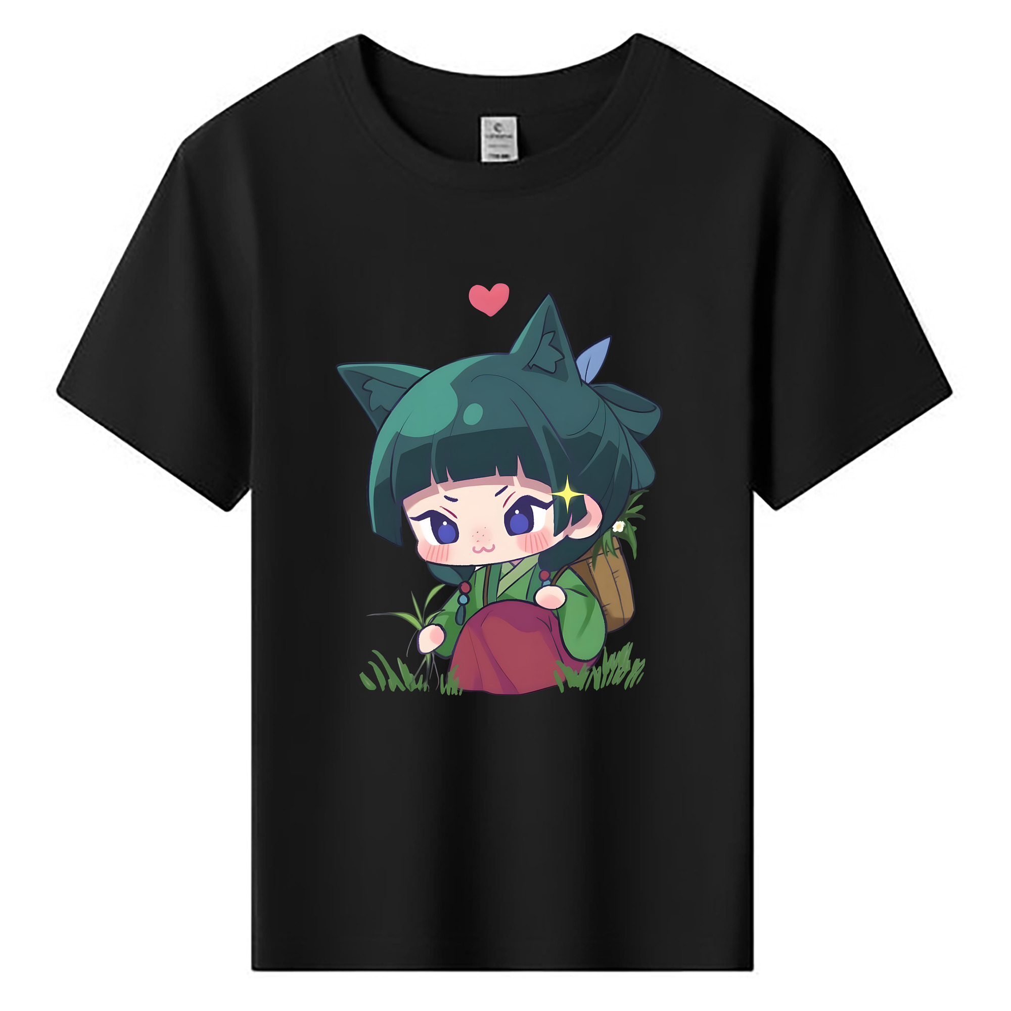 （画像用） 薬屋のひとりごと The Apothecary Diaries 綿100％キッズTシャツ（フロントプリント）