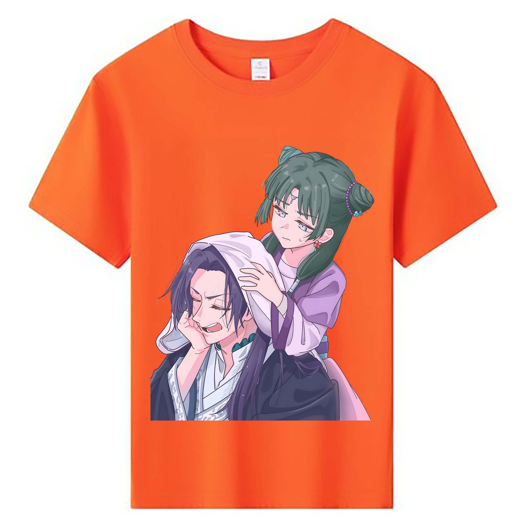 （画像用） 薬屋のひとりごと The Apothecary Diaries 綿100％キッズTシャツ（フロントプリント）