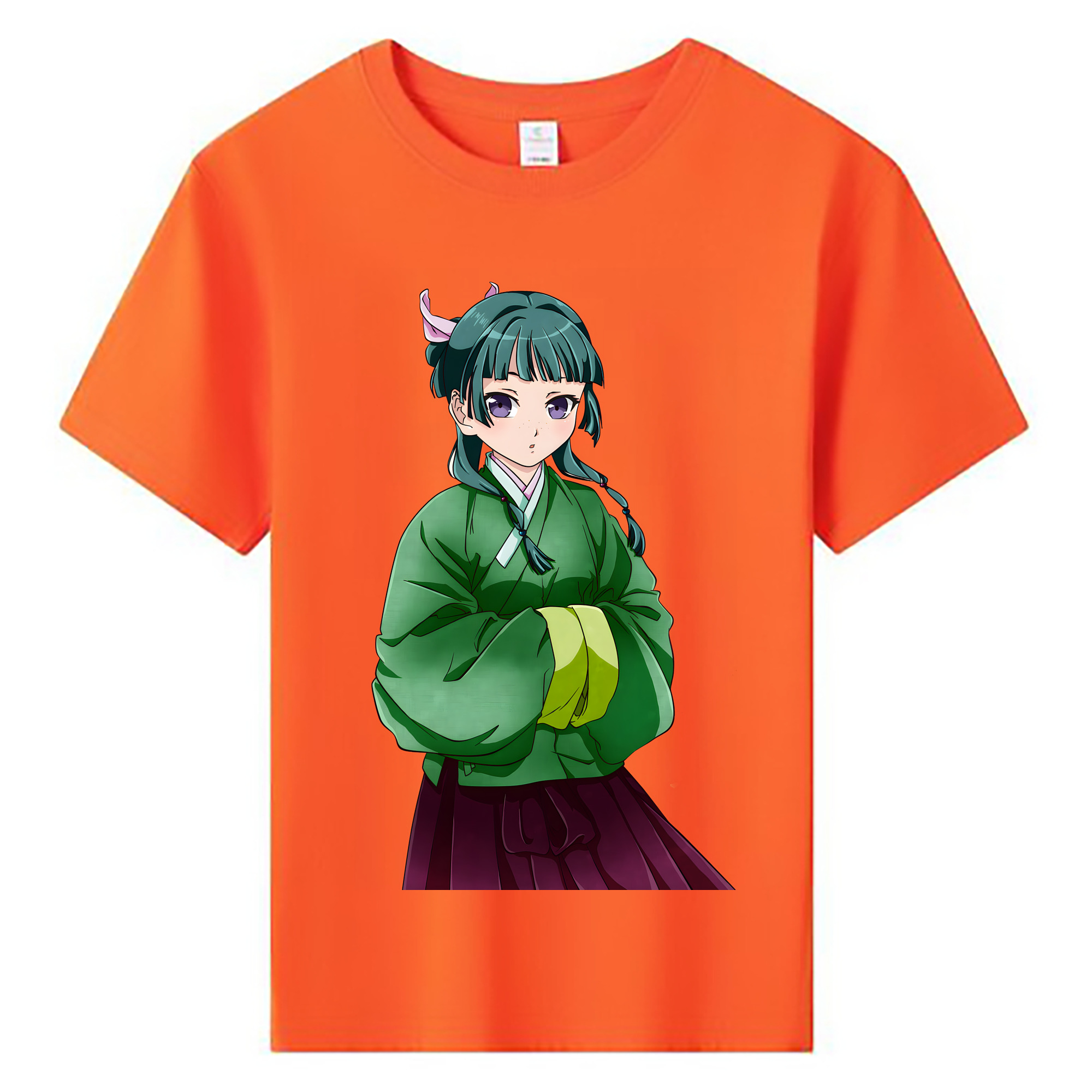 （画像用） 薬屋のひとりごと The Apothecary Diaries 綿100％キッズTシャツ（フロントプリント）