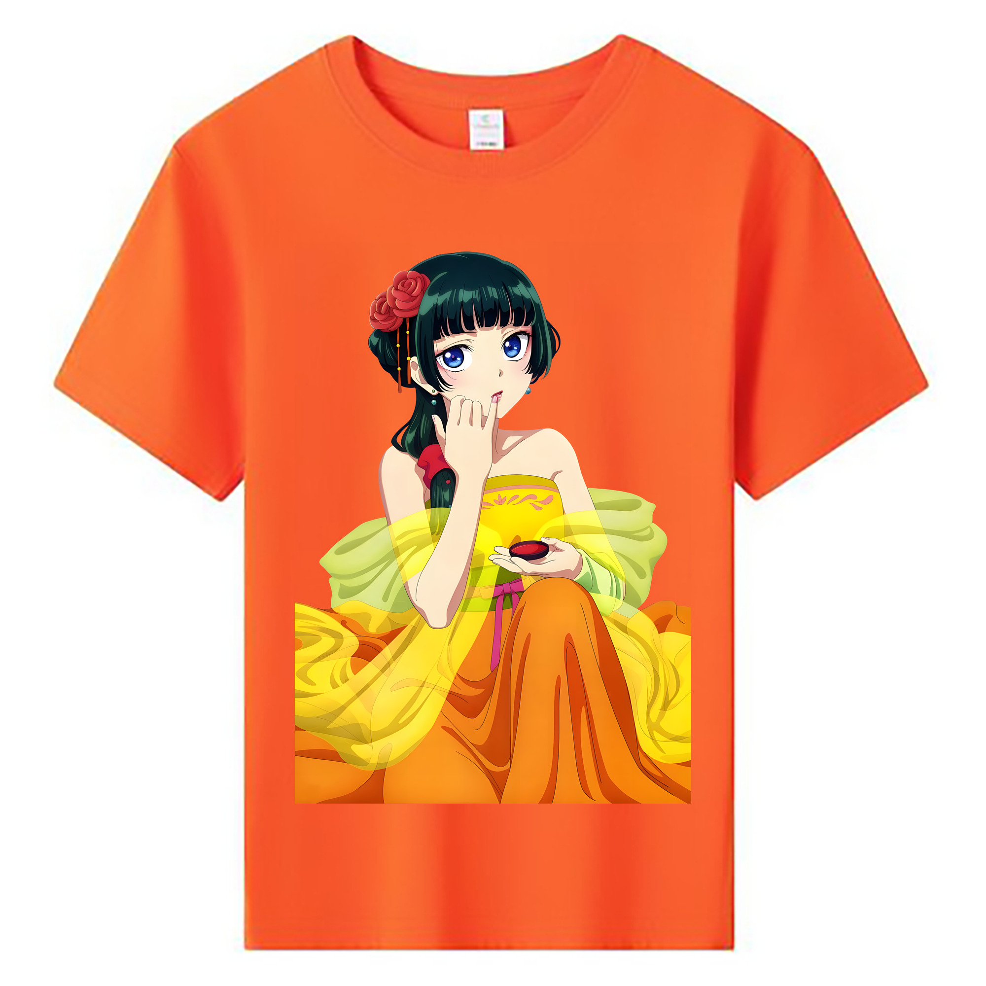 （画像用） 薬屋のひとりごと The Apothecary Diaries 綿100％キッズTシャツ（フロントプリント）