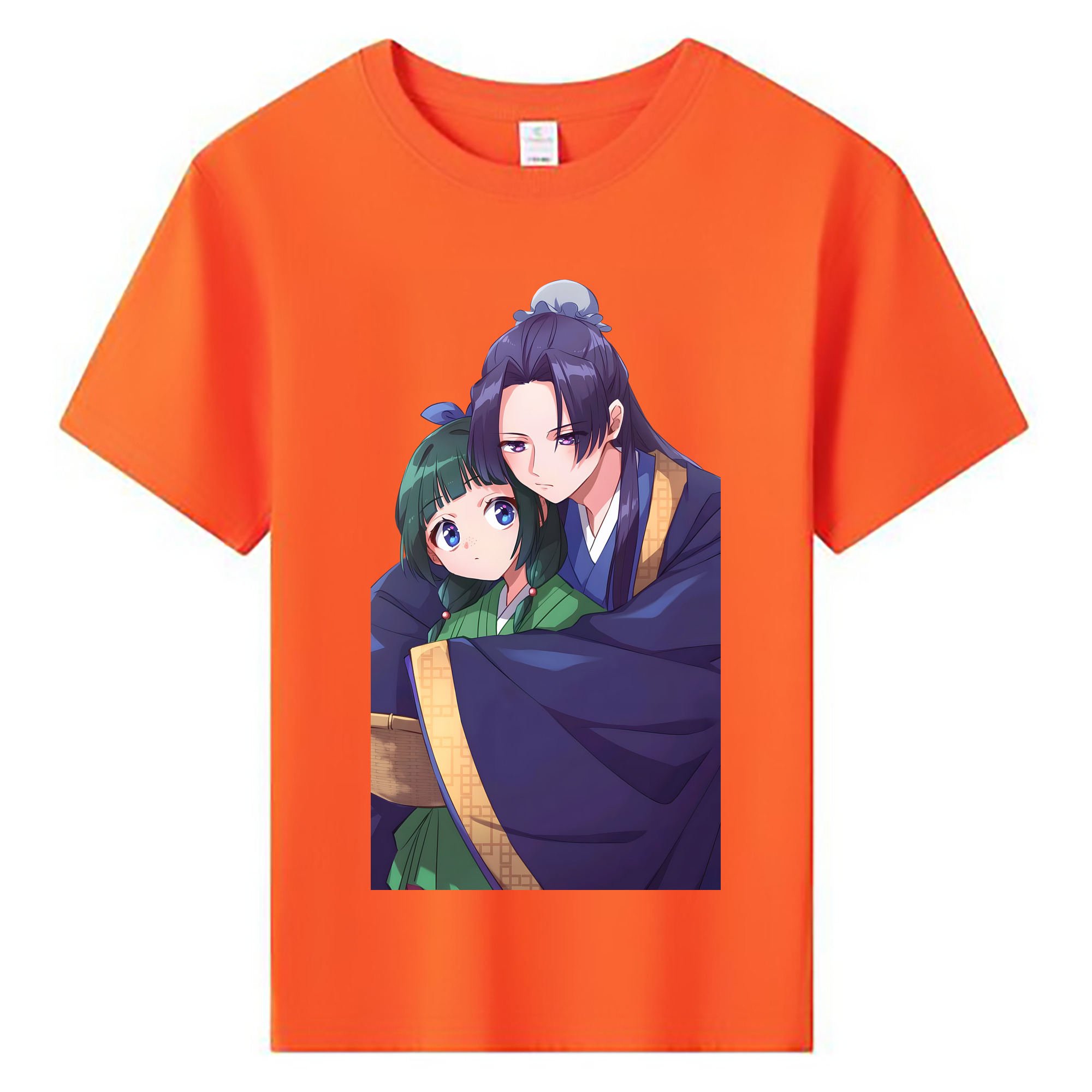 （画像用） 薬屋のひとりごと The Apothecary Diaries 綿100％キッズTシャツ（フロントプリント）