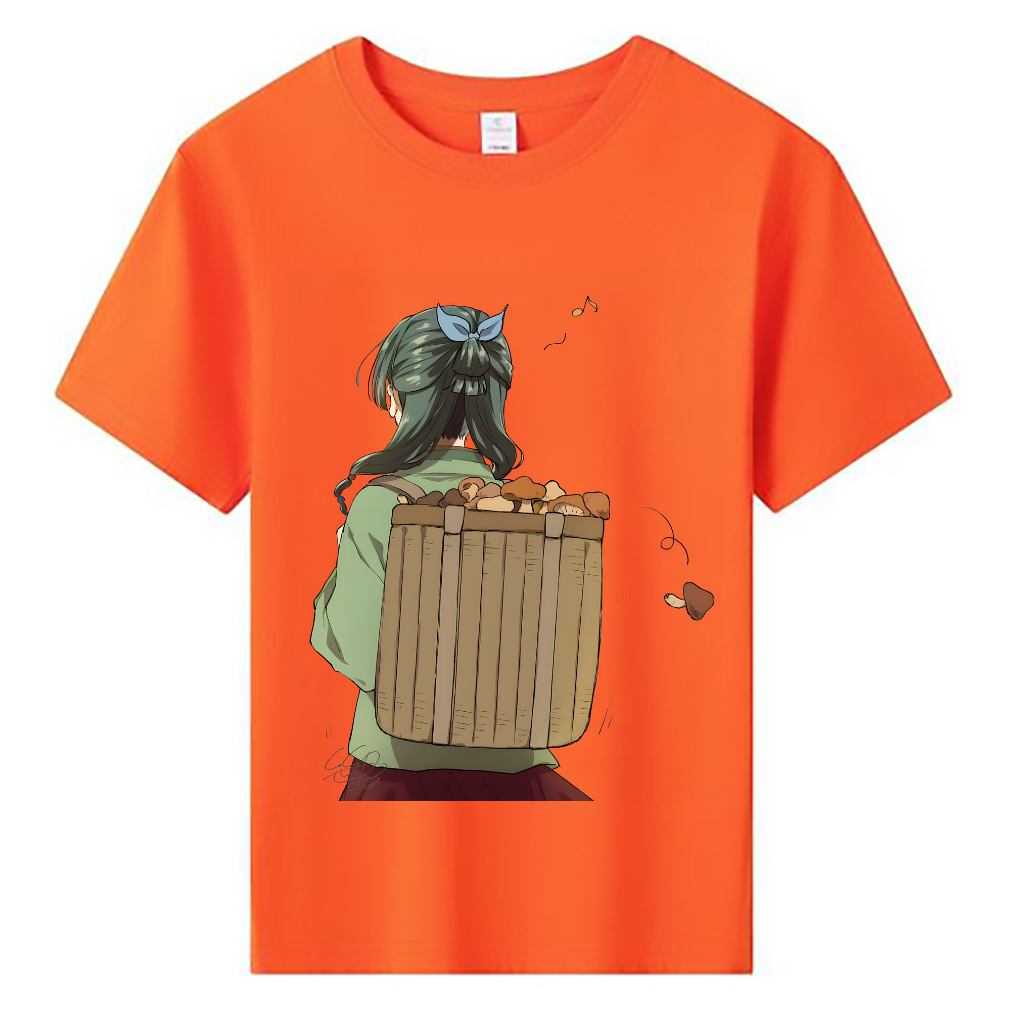 （画像用） 薬屋のひとりごと The Apothecary Diaries 綿100％キッズTシャツ（フロントプリント）