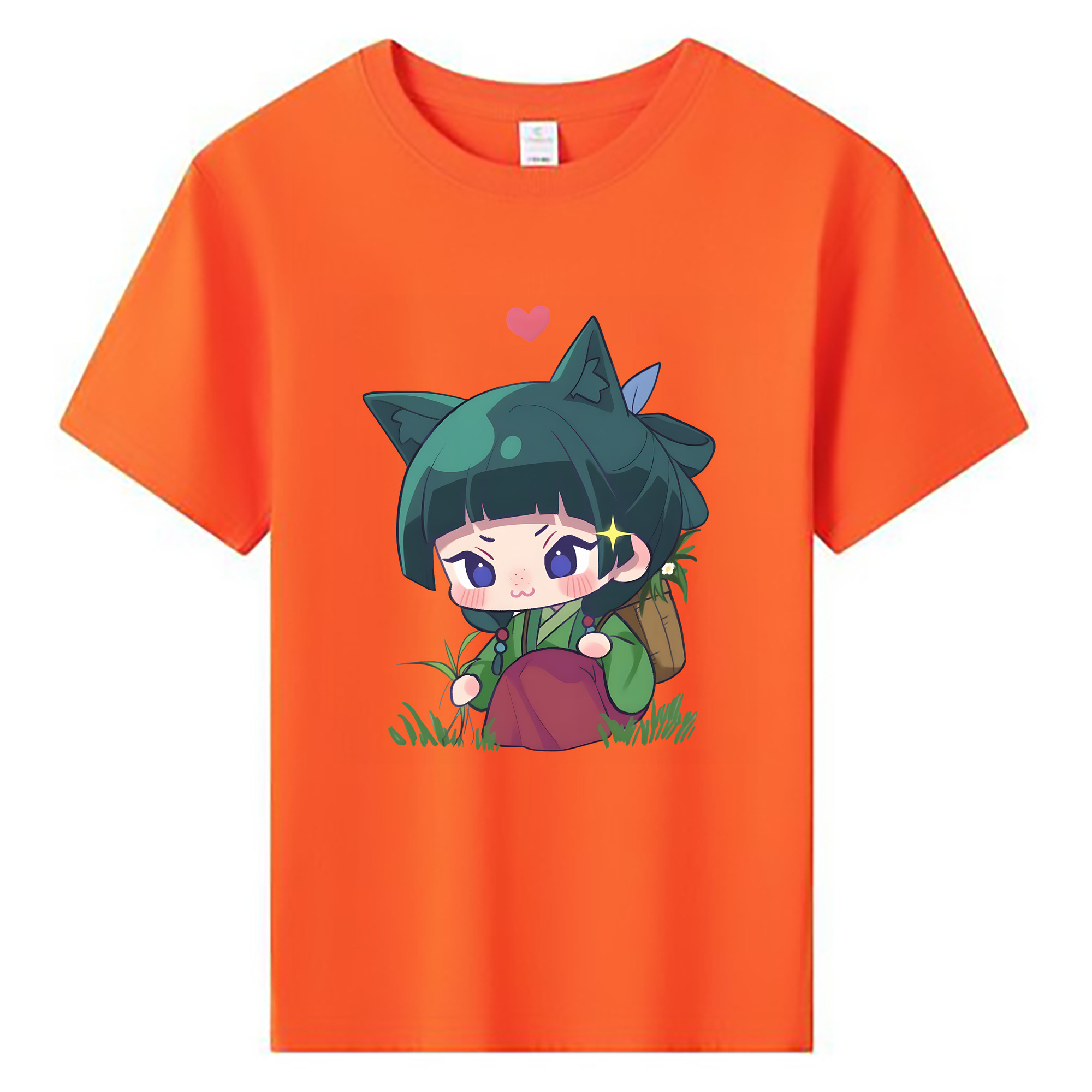 （画像用） 薬屋のひとりごと The Apothecary Diaries 綿100％キッズTシャツ（フロントプリント）