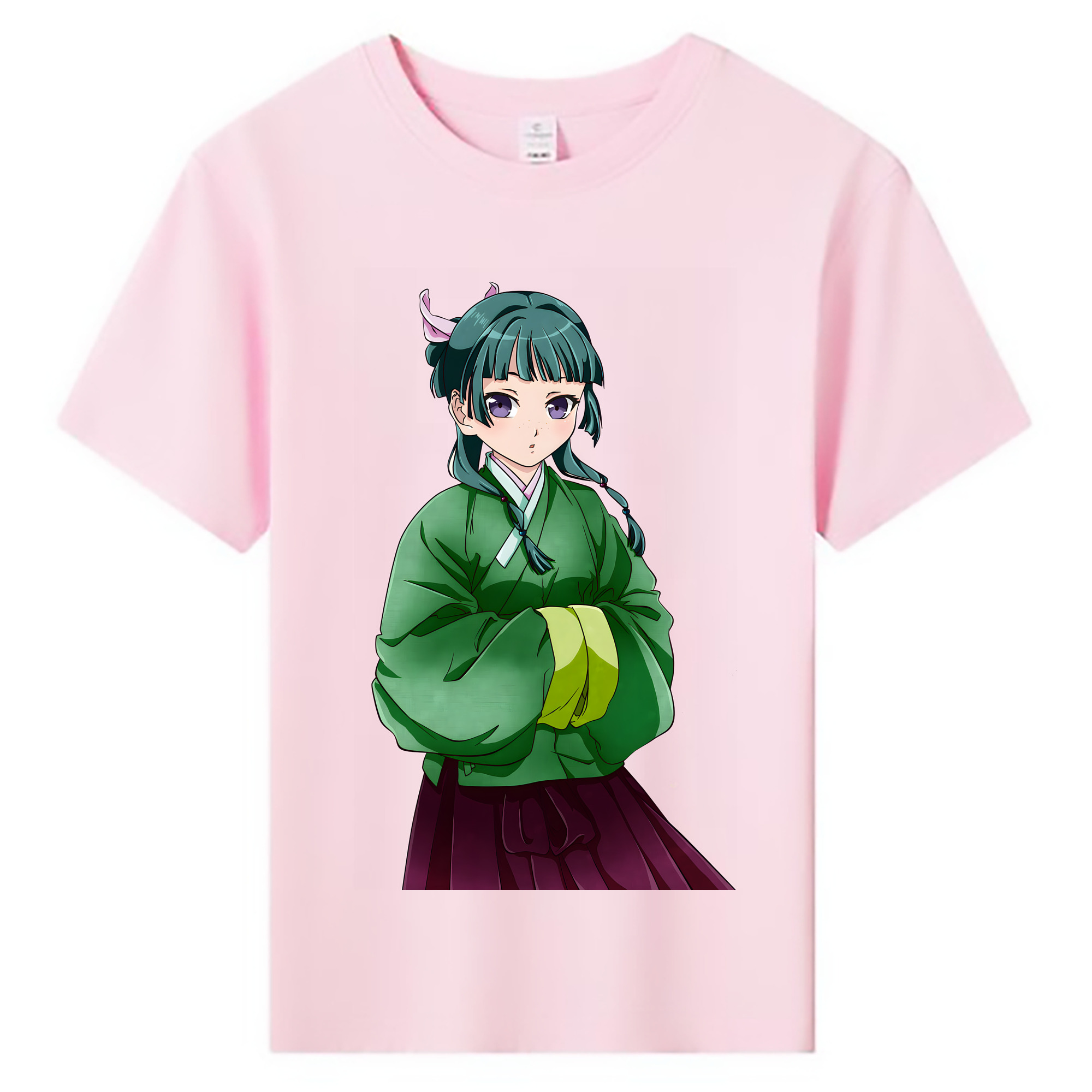 （画像用） 薬屋のひとりごと The Apothecary Diaries 綿100％キッズTシャツ（フロントプリント）