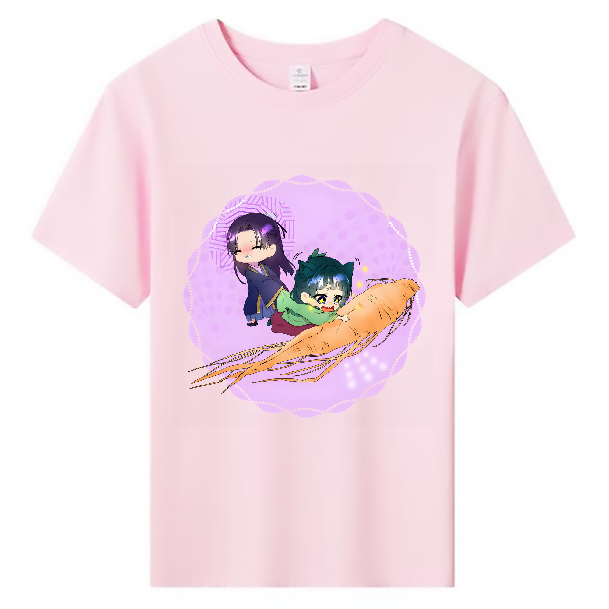 （画像用） 薬屋のひとりごと The Apothecary Diaries 綿100％キッズTシャツ（フロントプリント）