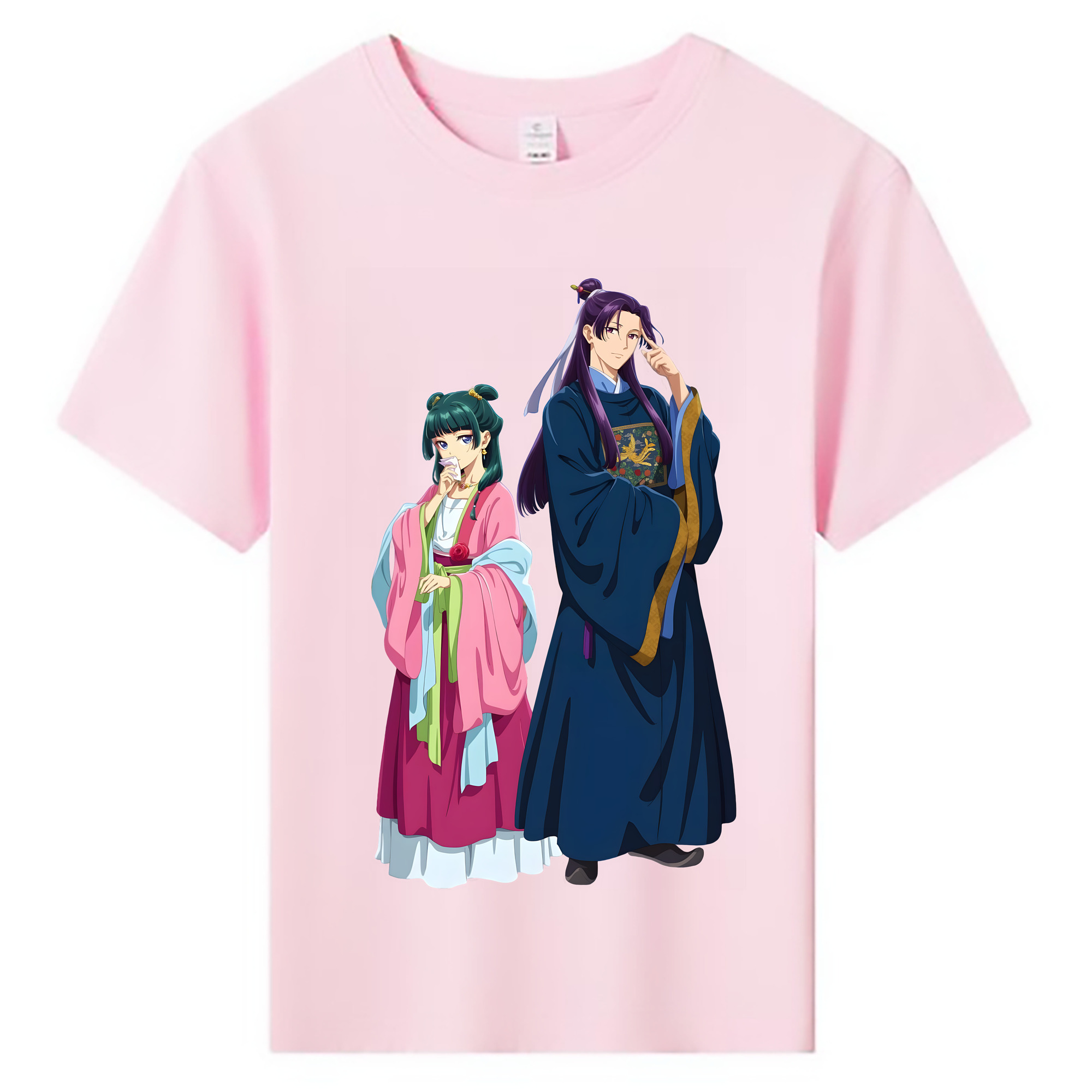 （画像用） 薬屋のひとりごと The Apothecary Diaries 綿100％キッズTシャツ（フロントプリント）