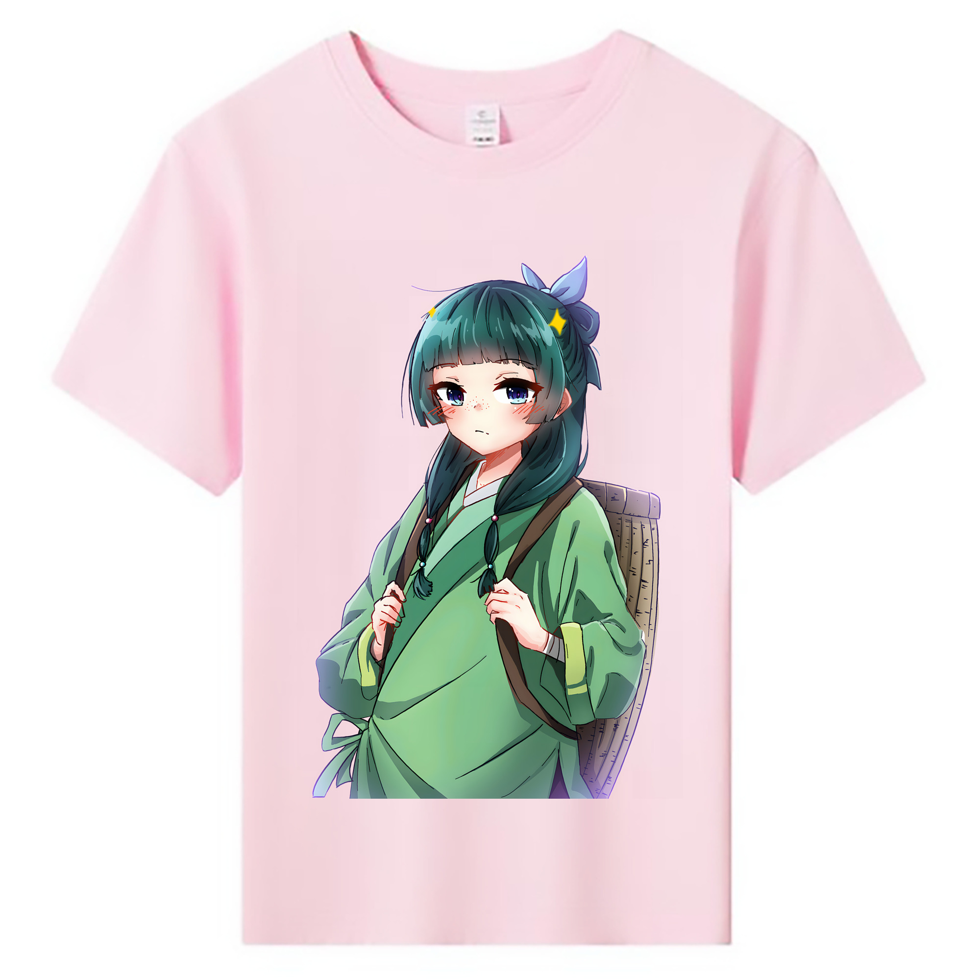 （画像用） 薬屋のひとりごと The Apothecary Diaries 綿100％キッズTシャツ（フロントプリント）