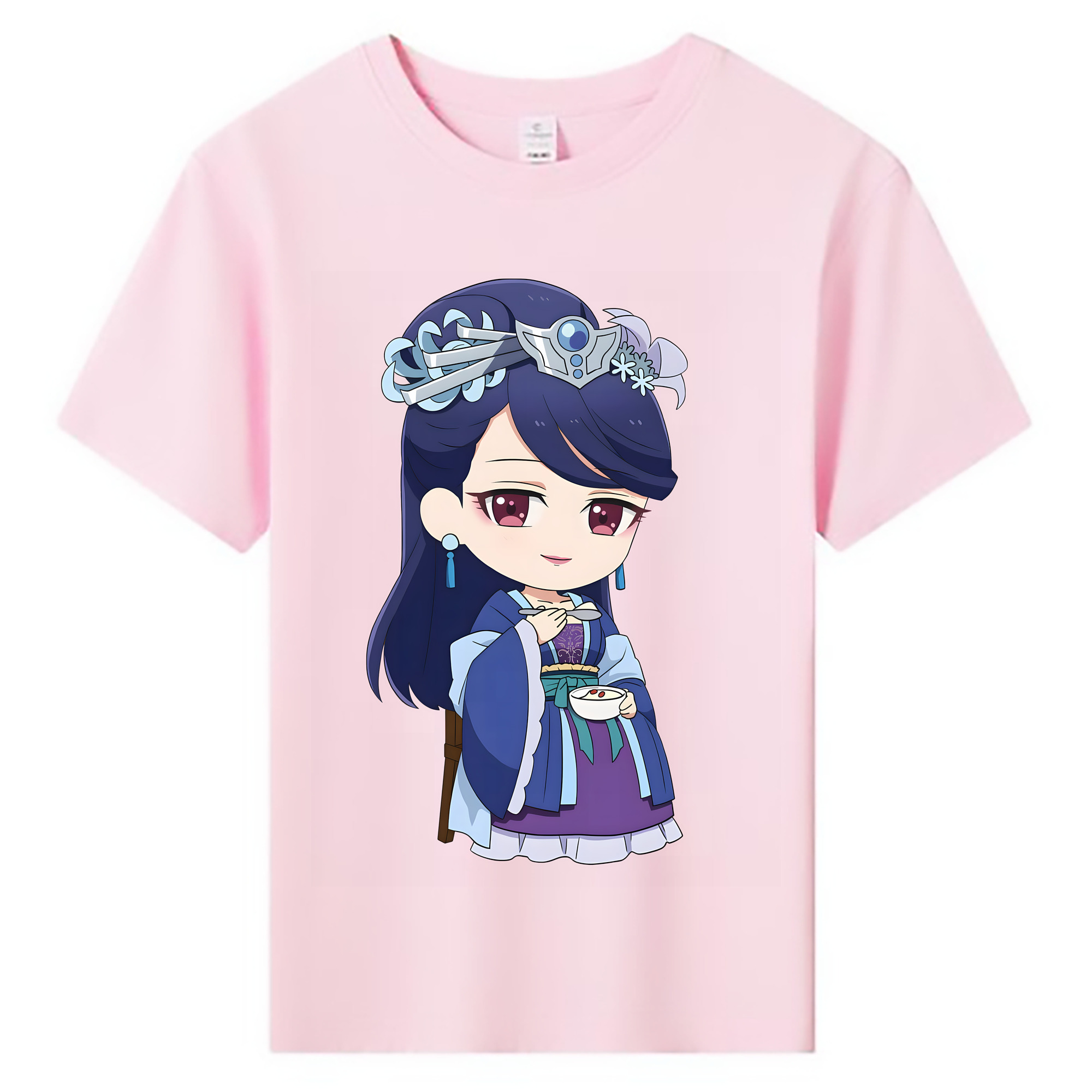 （画像用） 薬屋のひとりごと The Apothecary Diaries 綿100％キッズTシャツ（フロントプリント）
