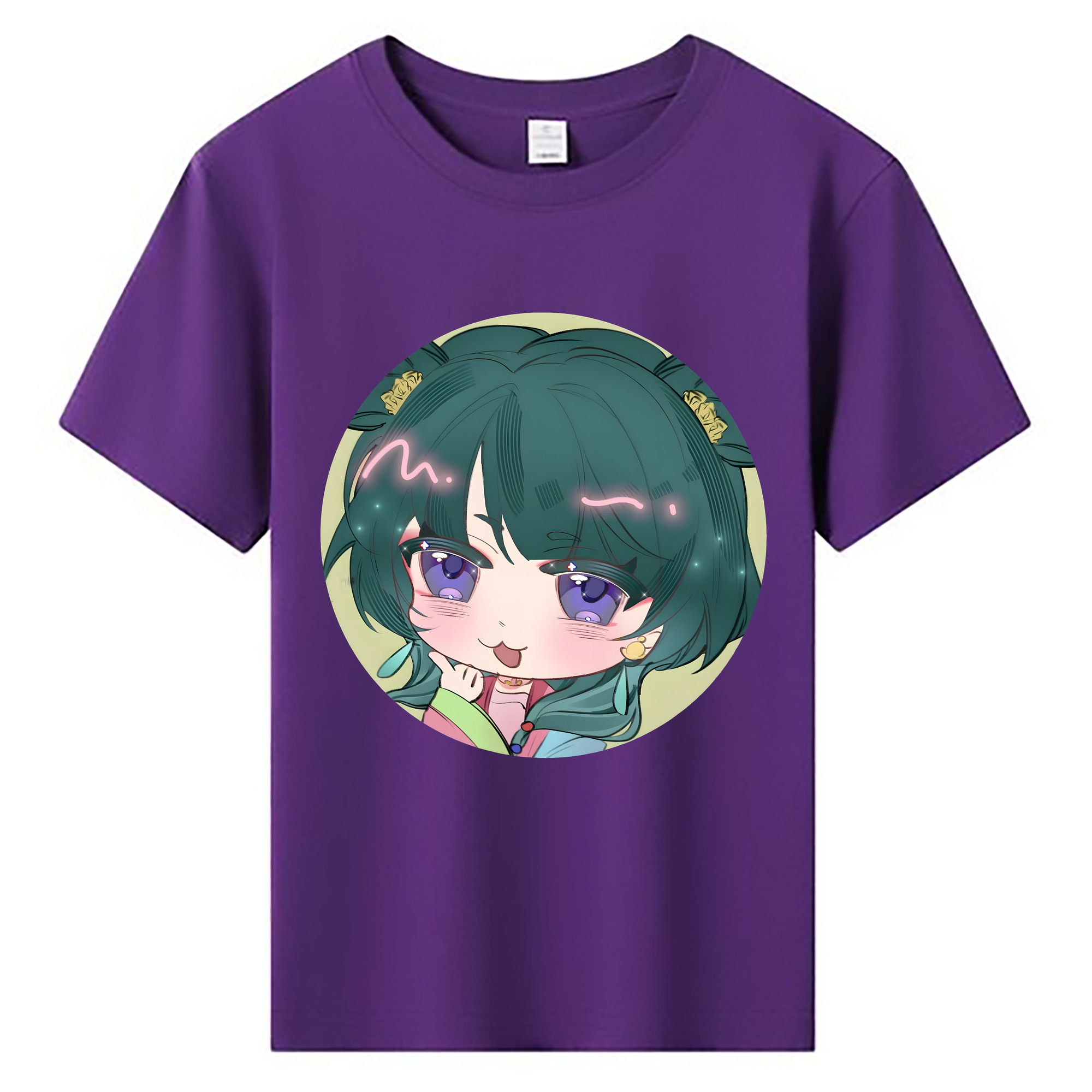 （画像用） 薬屋のひとりごと The Apothecary Diaries 綿100％キッズTシャツ（フロントプリント）